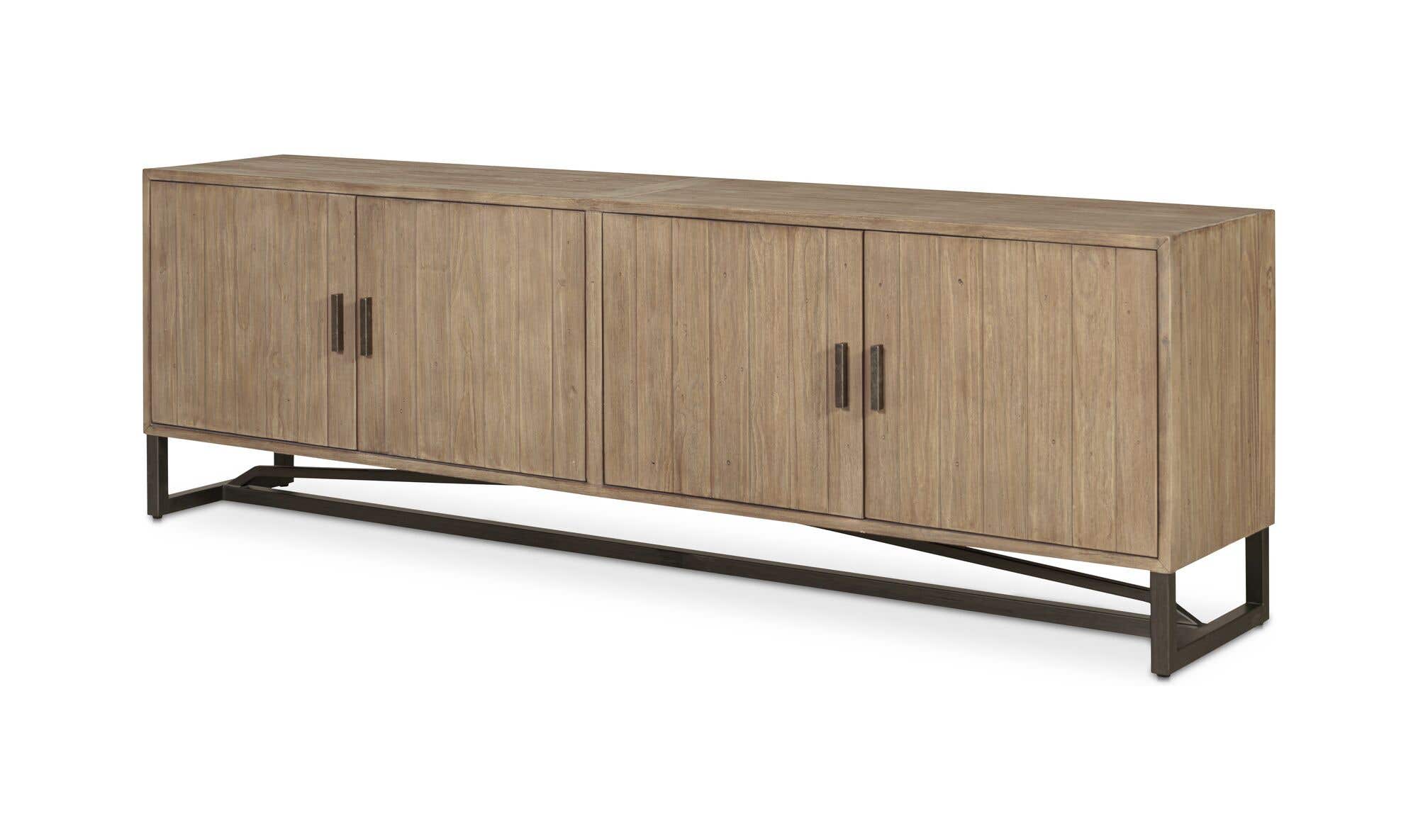 79" Natural Reclaimed Pine Media Console