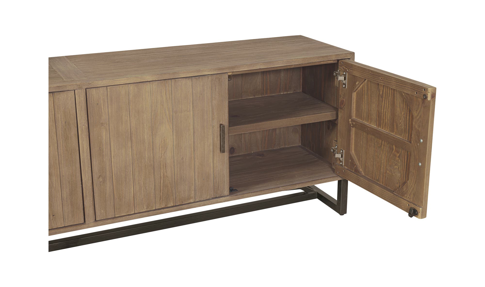 79" Natural Reclaimed Pine Media Console