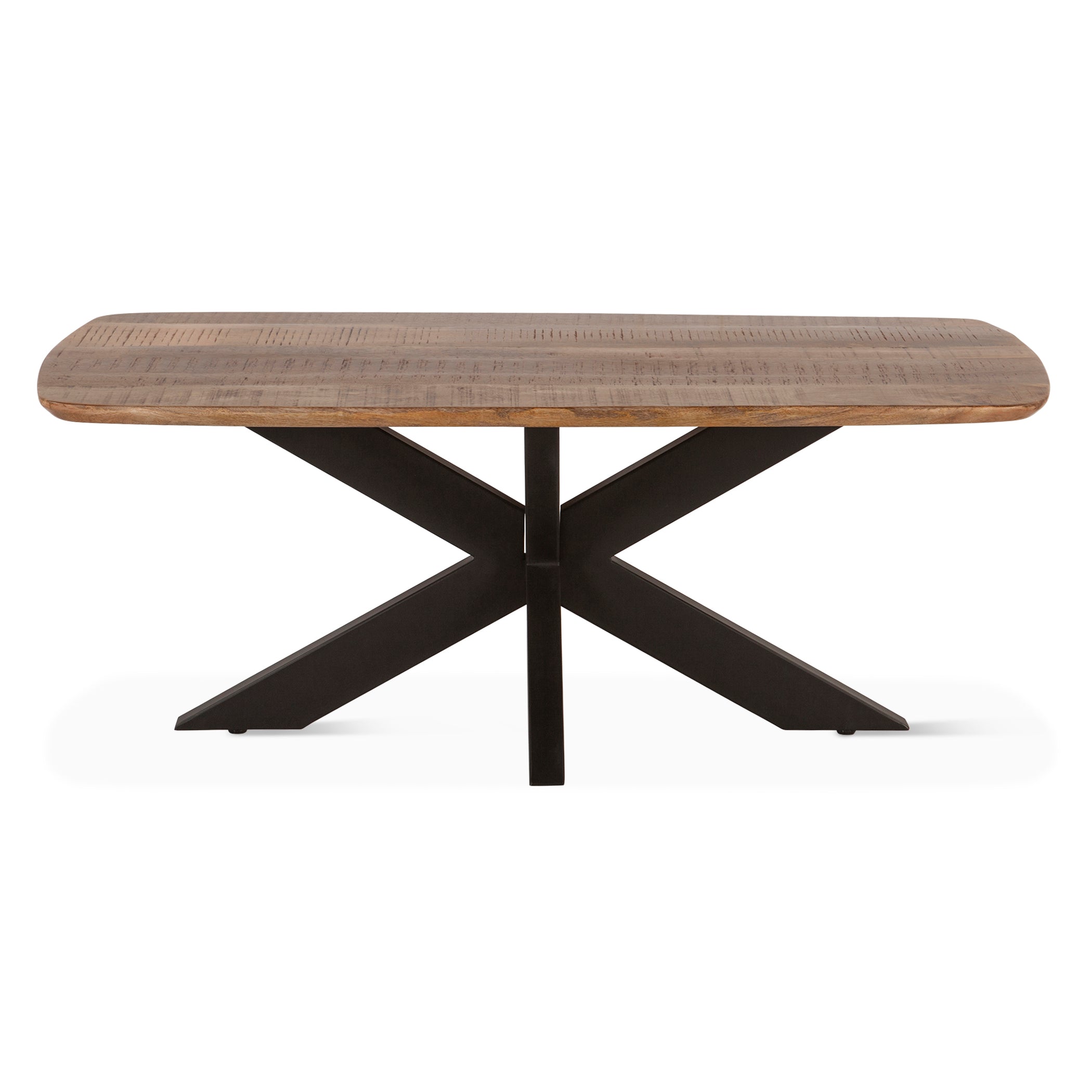 46" Natural Mango Wood Coffee Table
