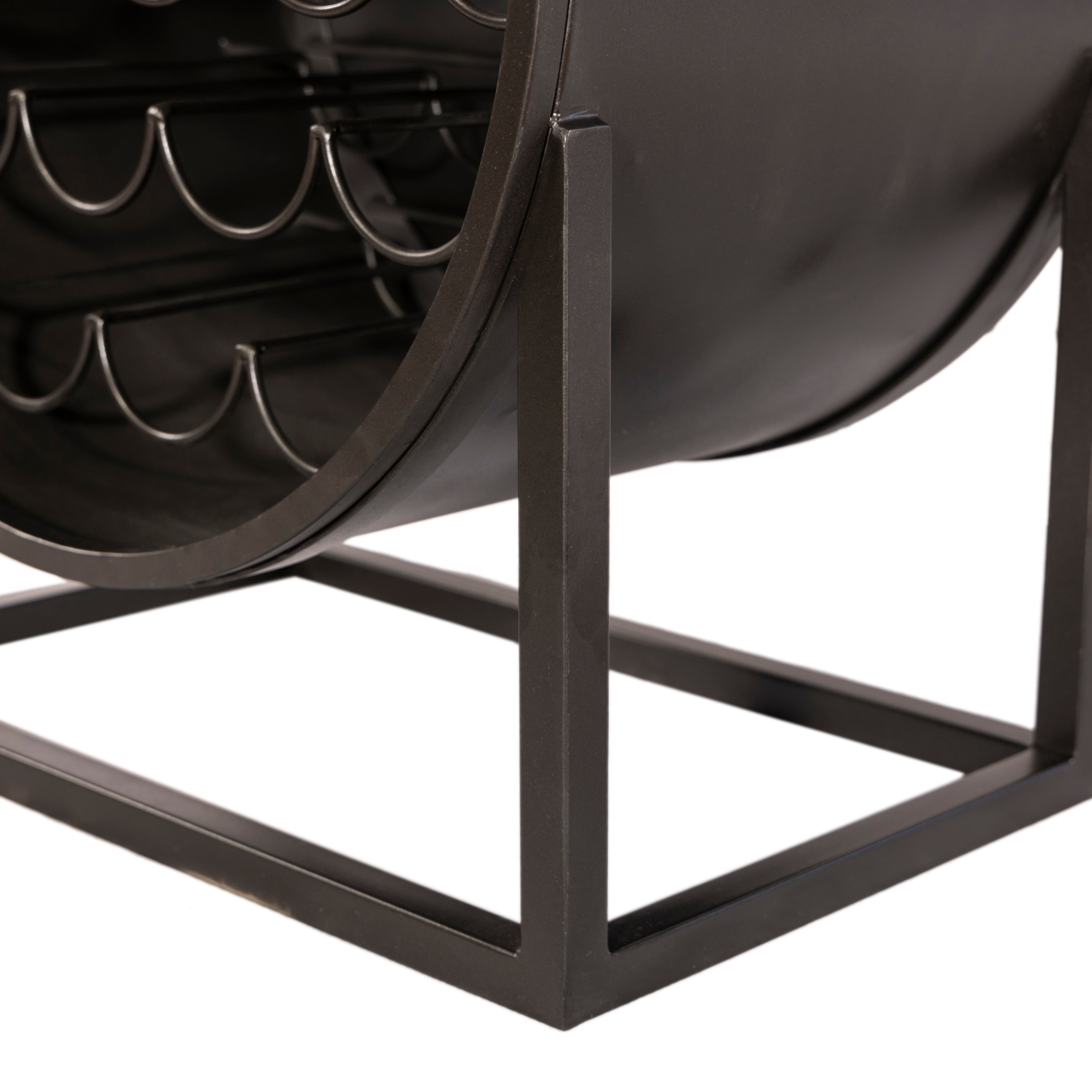 23" Natural Mango Wood Bar Cabinet