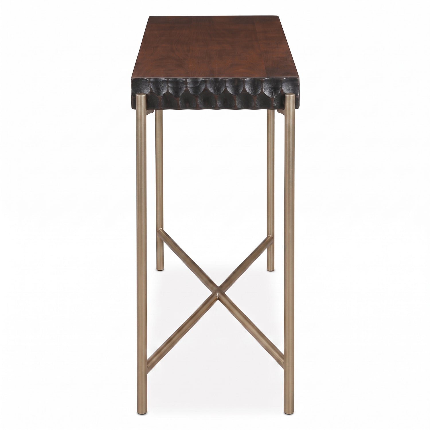 16" Two Tone Mango Console Table