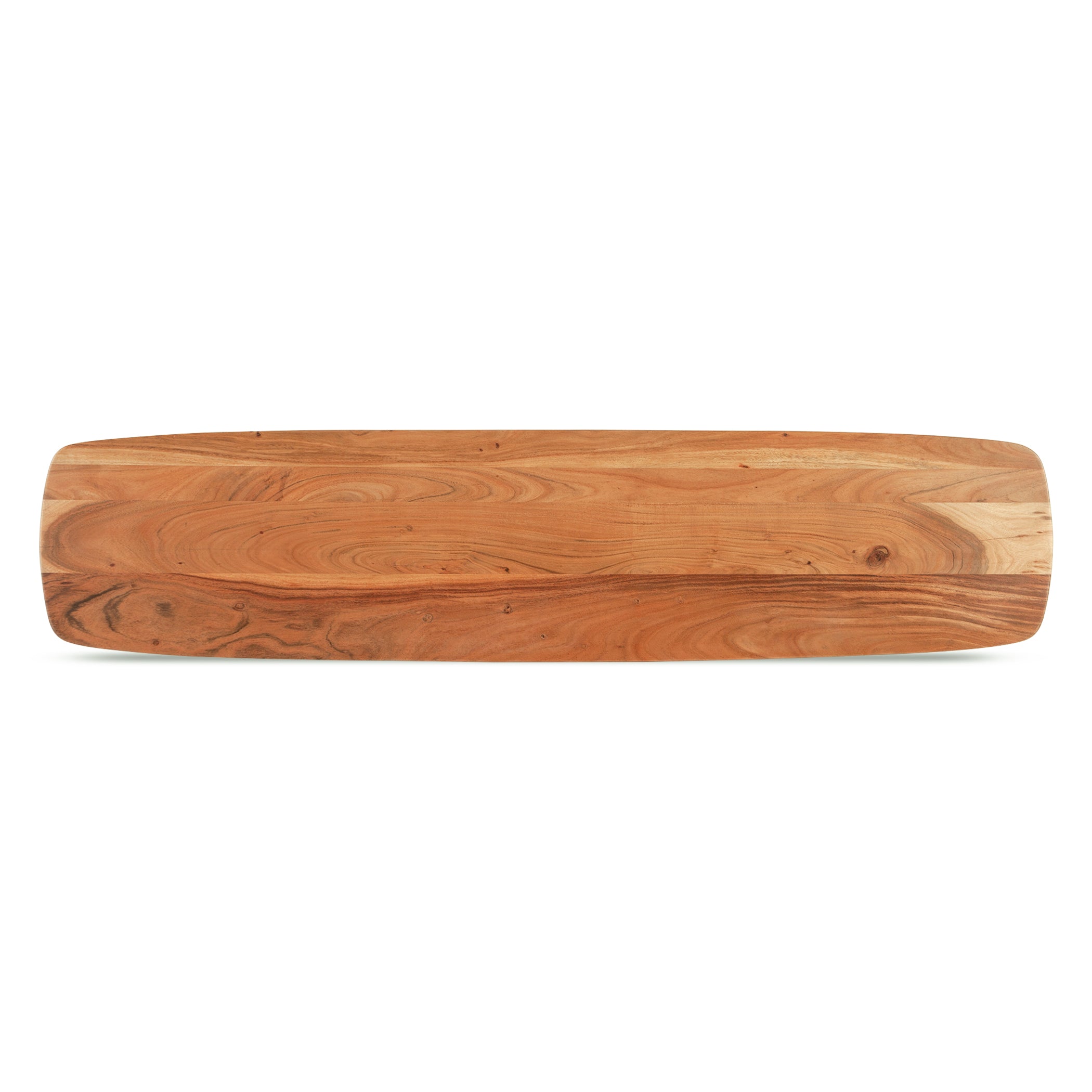 68" Smoked Acacia Bench