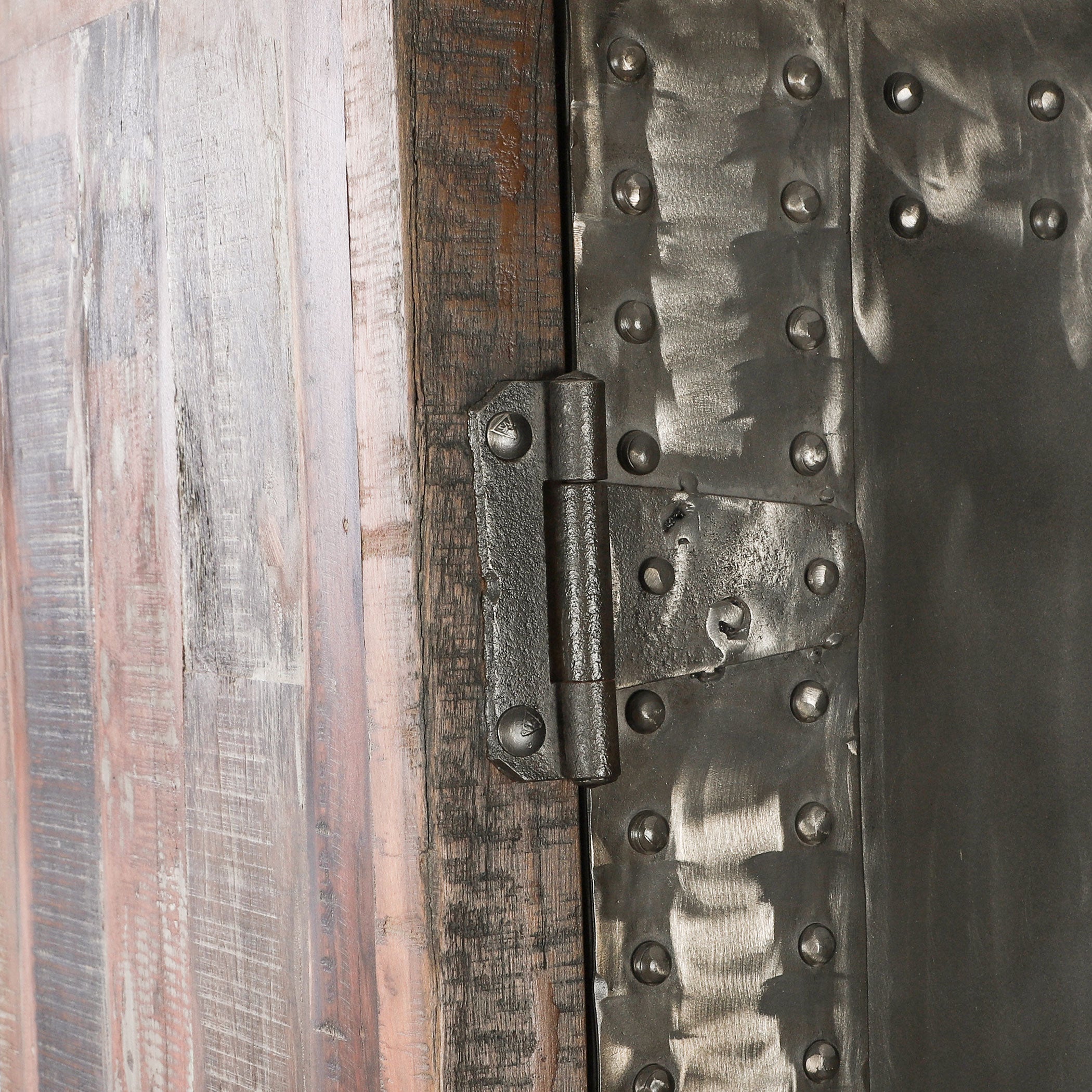 21" Reclaimed Wood Steampunk Cabinet