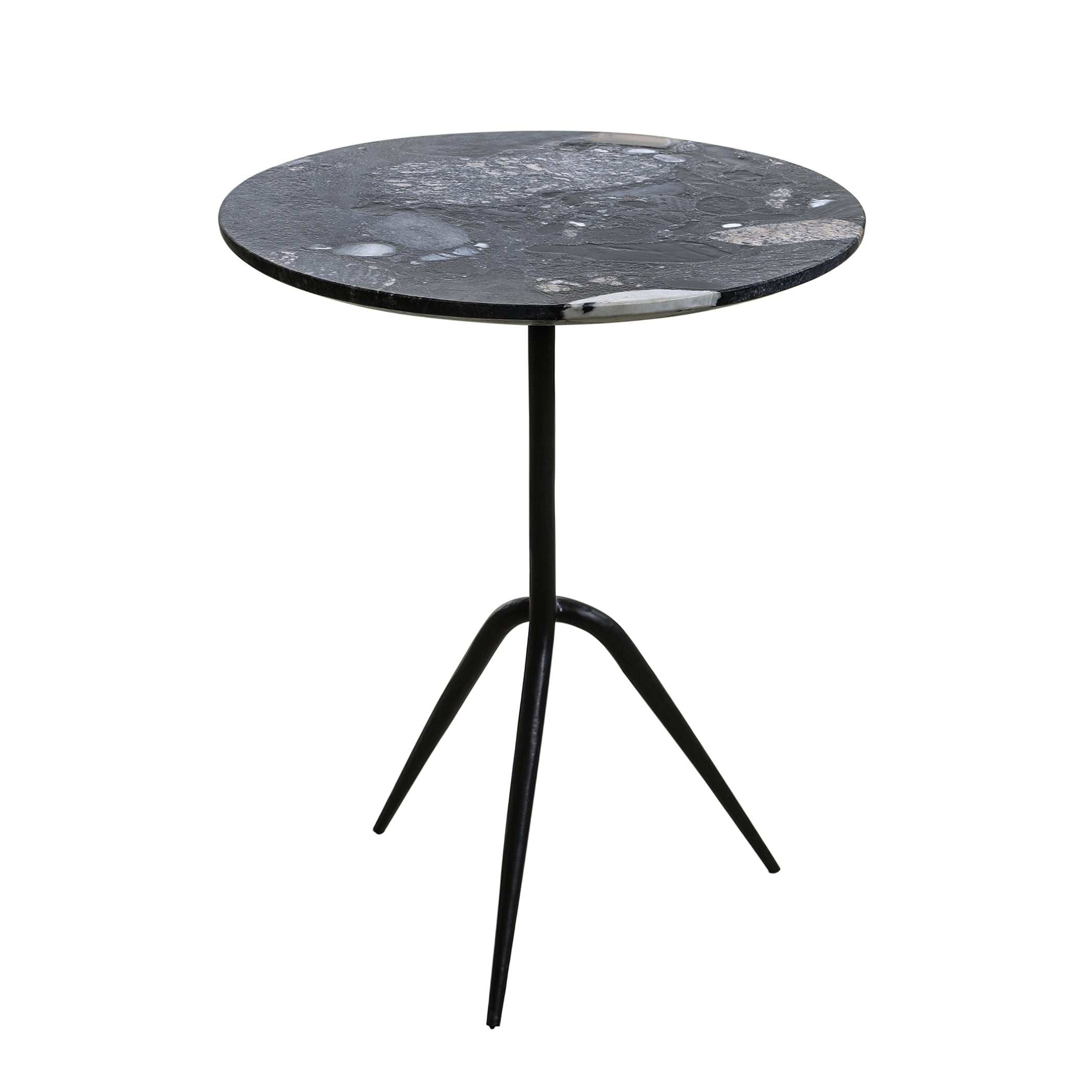 18" Norigo Marble Accent Table