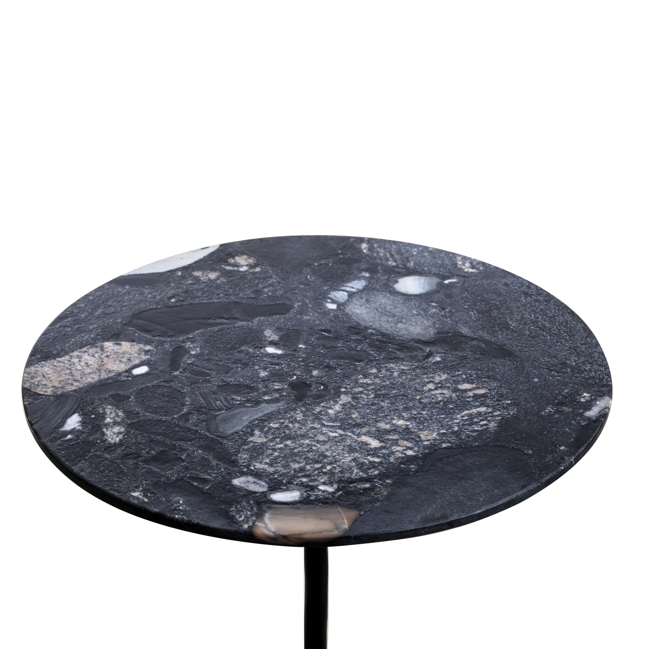 18" Norigo Marble Accent Table