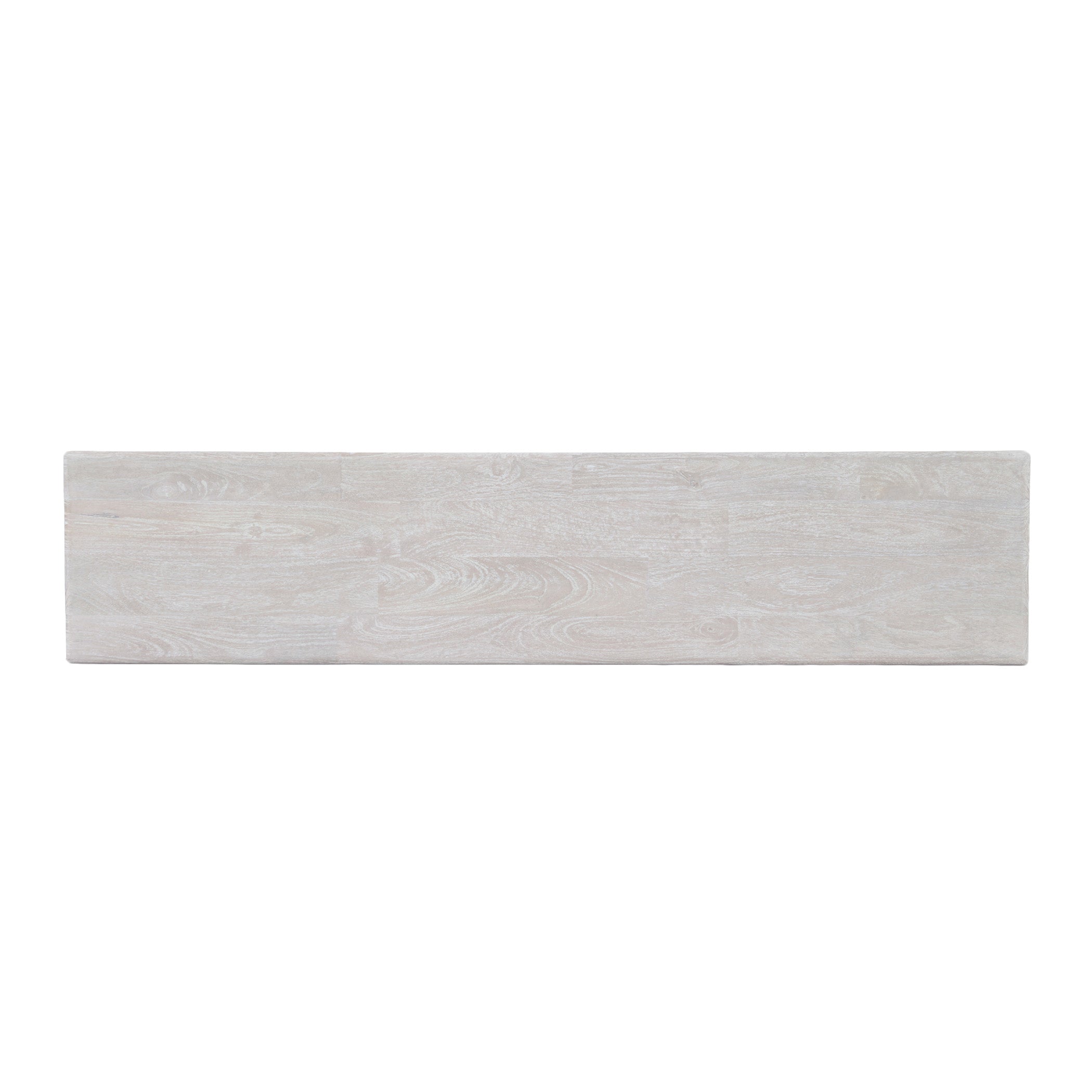 72" Heirloom White Mango Bench