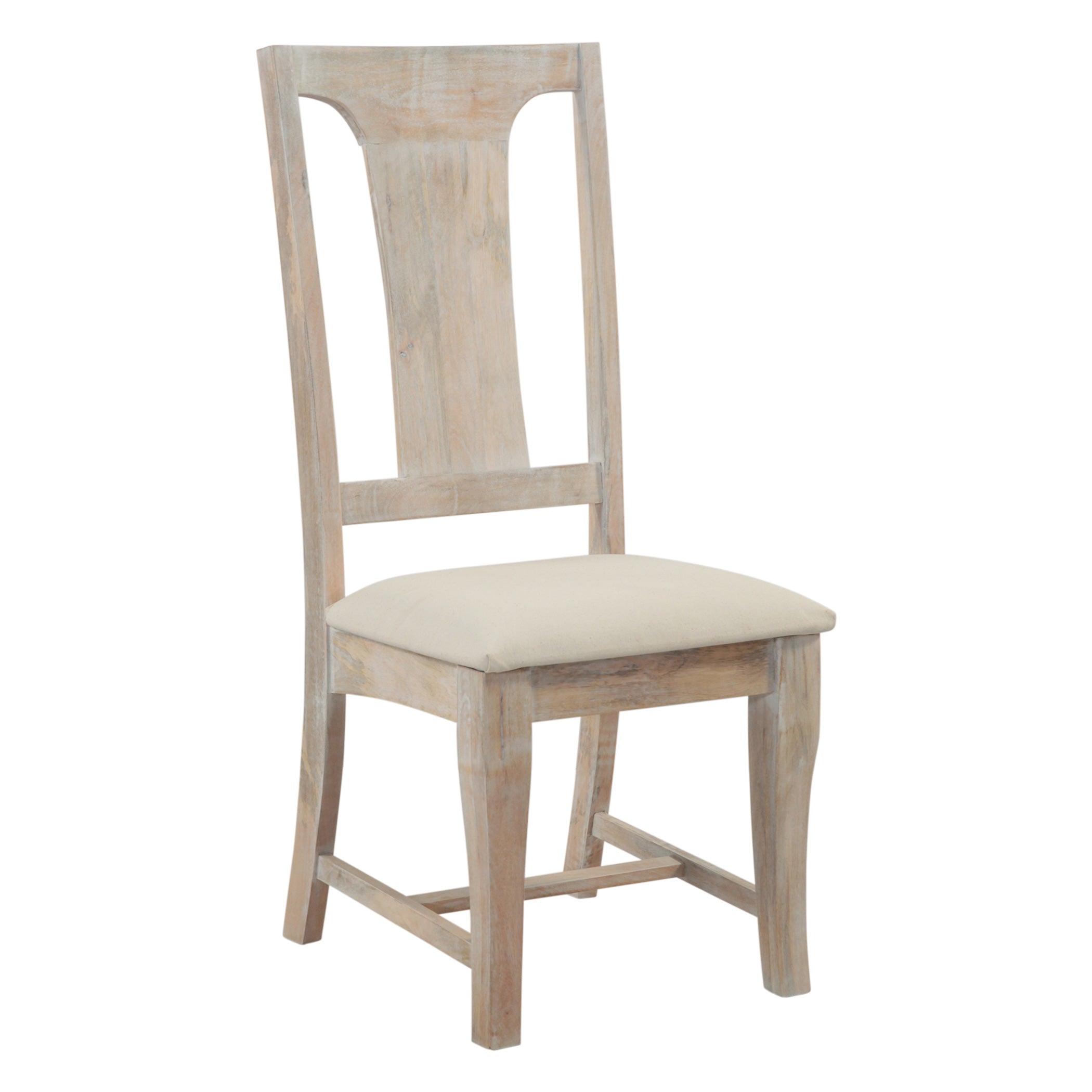 18.5" Heirloom White Mango Dining Chair