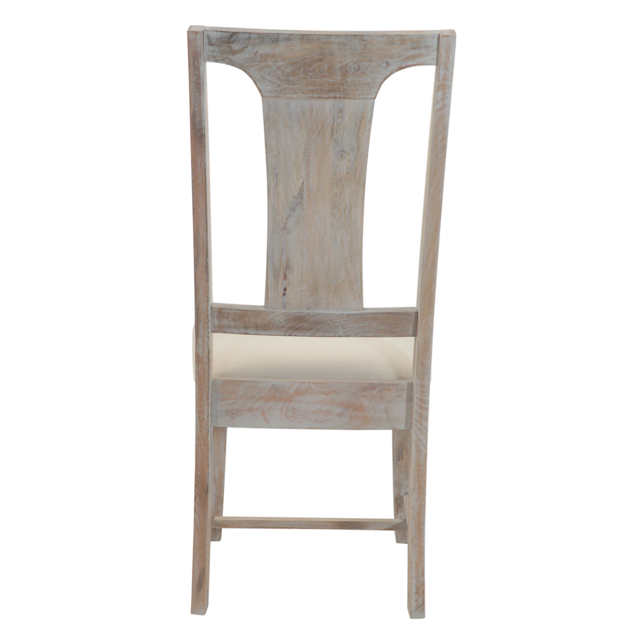 18.5" Heirloom White Mango Dining Chair