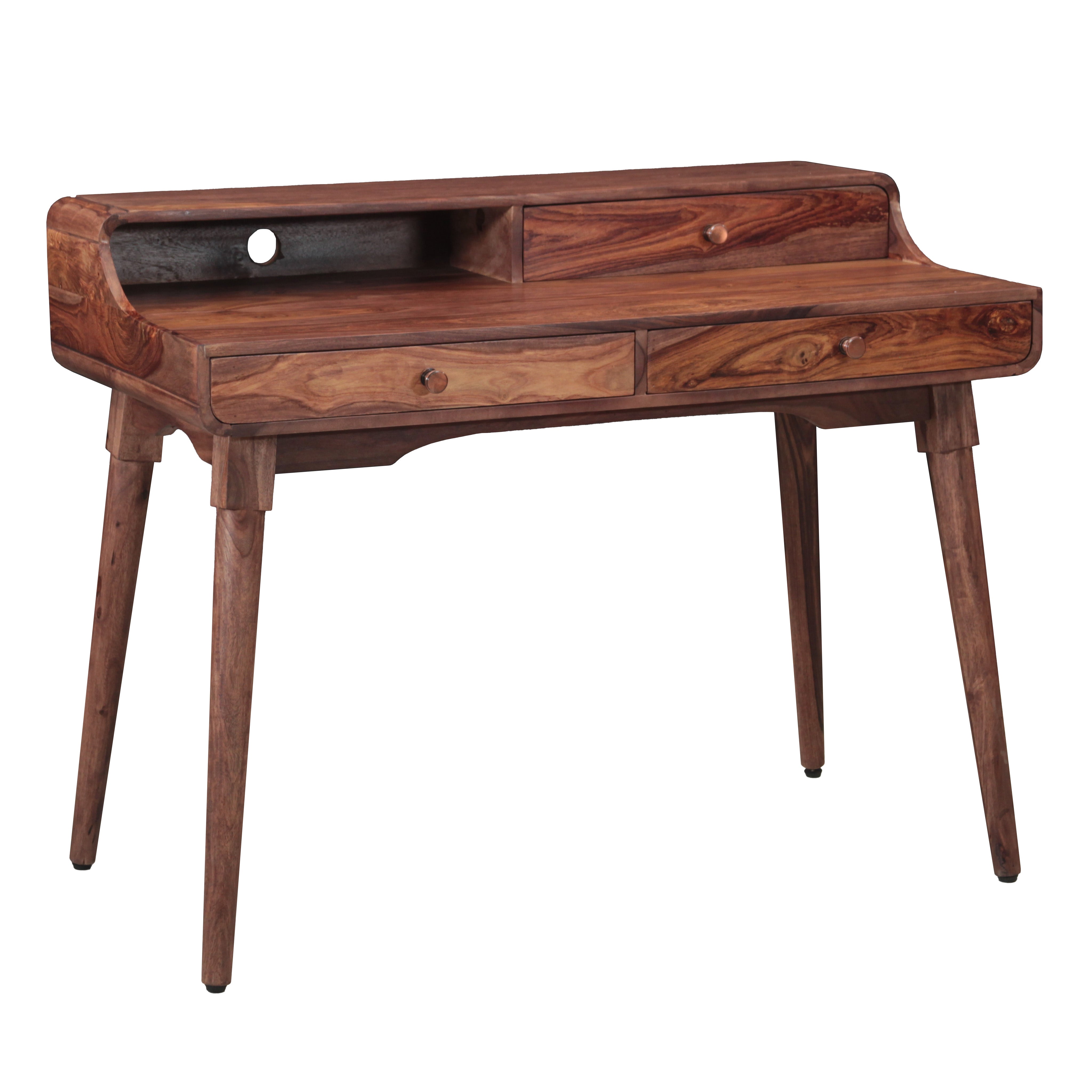 45" Natural Sheesham Office Desk