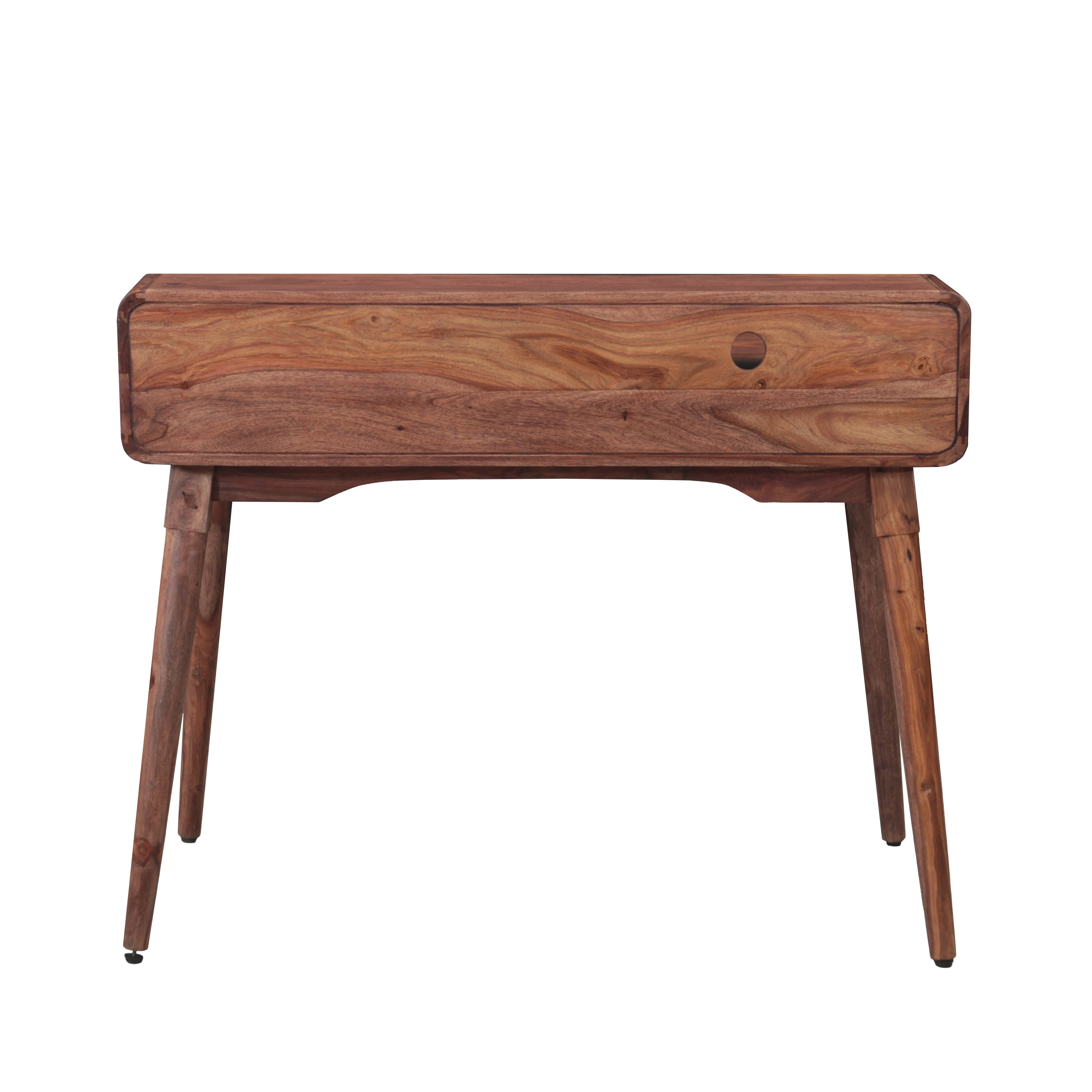 45" Natural Sheesham Office Desk