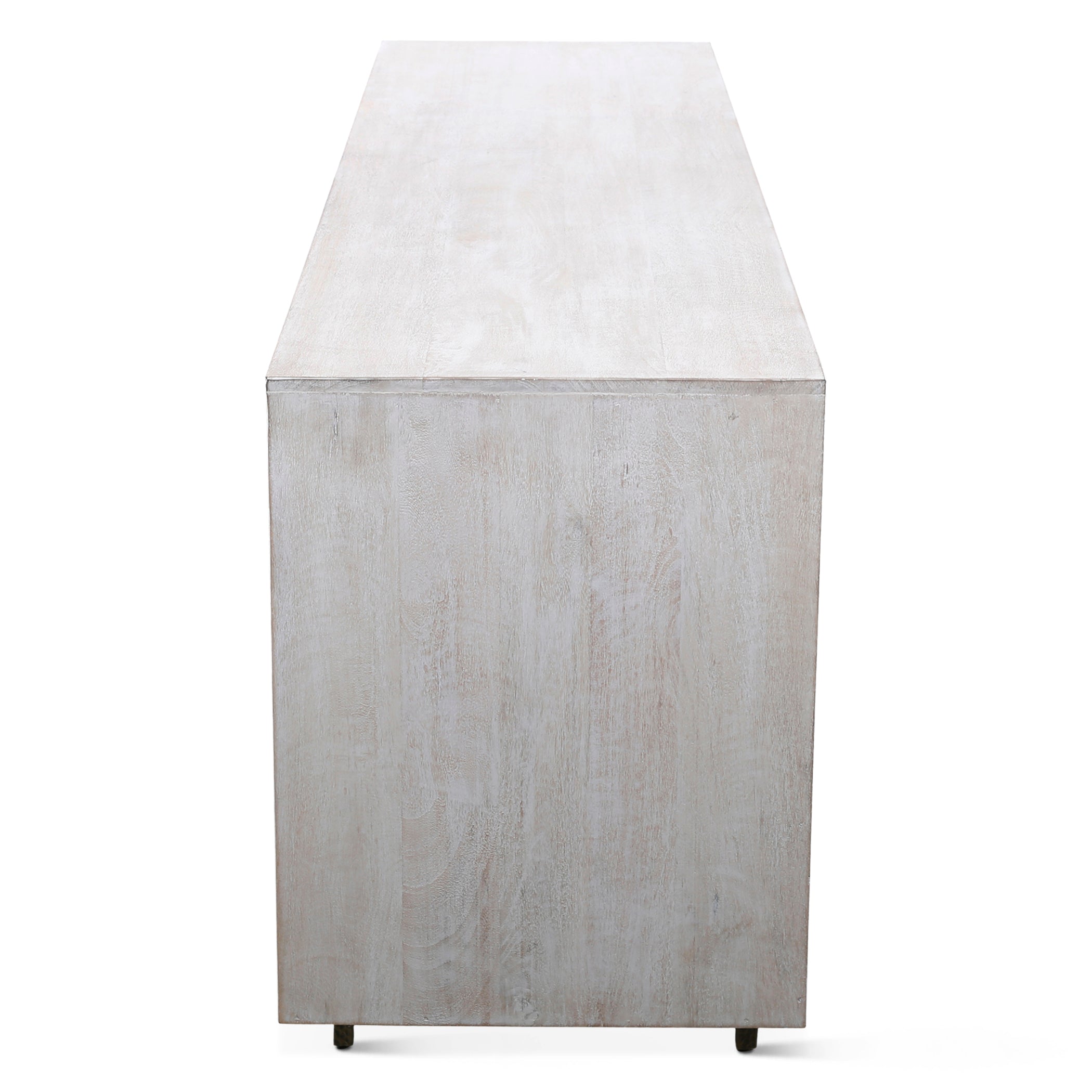 72" Whitewash Mango Wood Sideboard