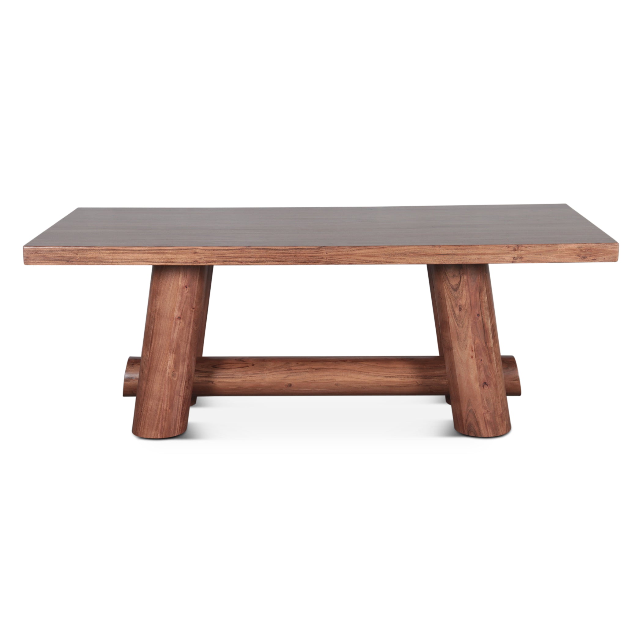 80" Vinegar Acacia Dining Table