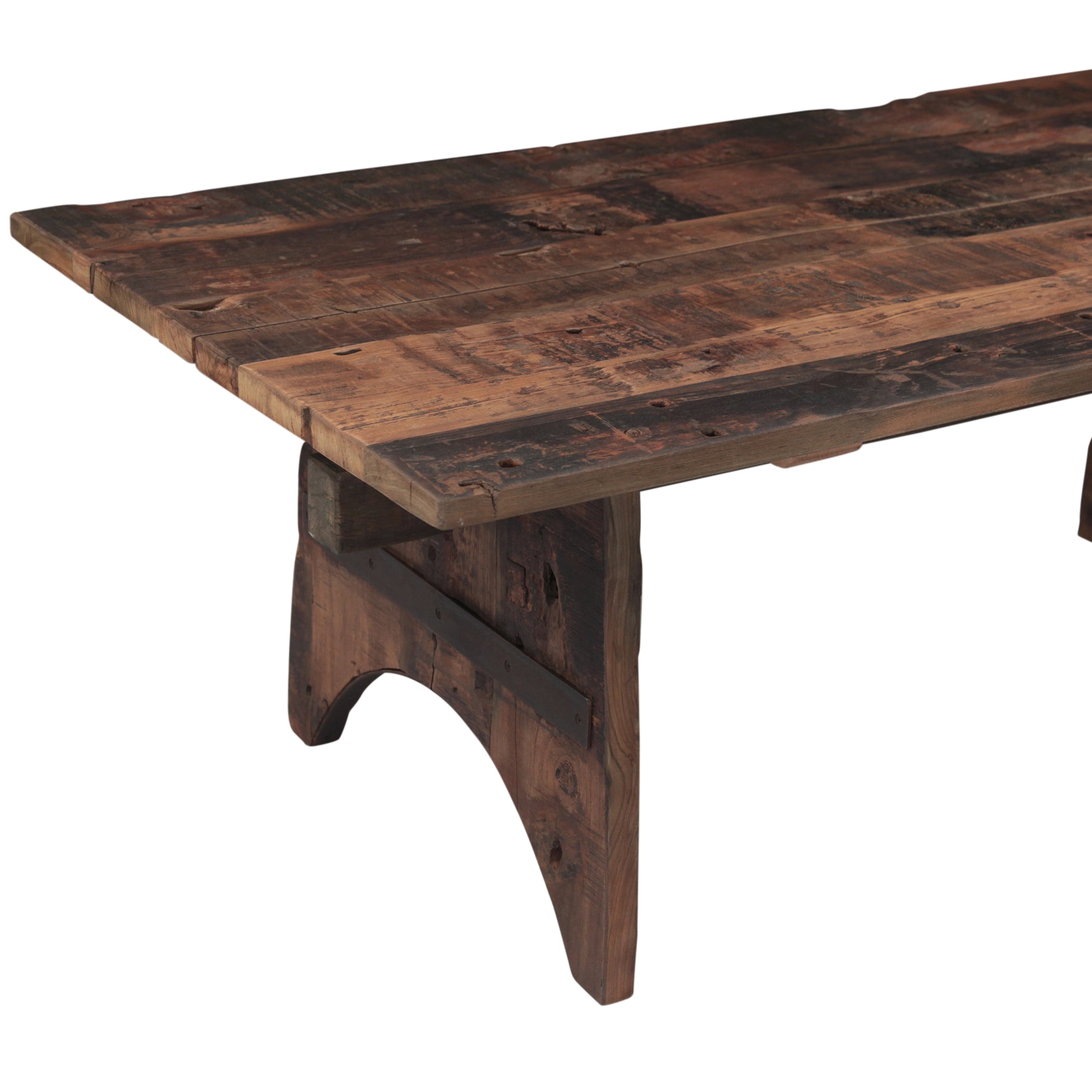 54" Reclaimed Teak Coffee Table