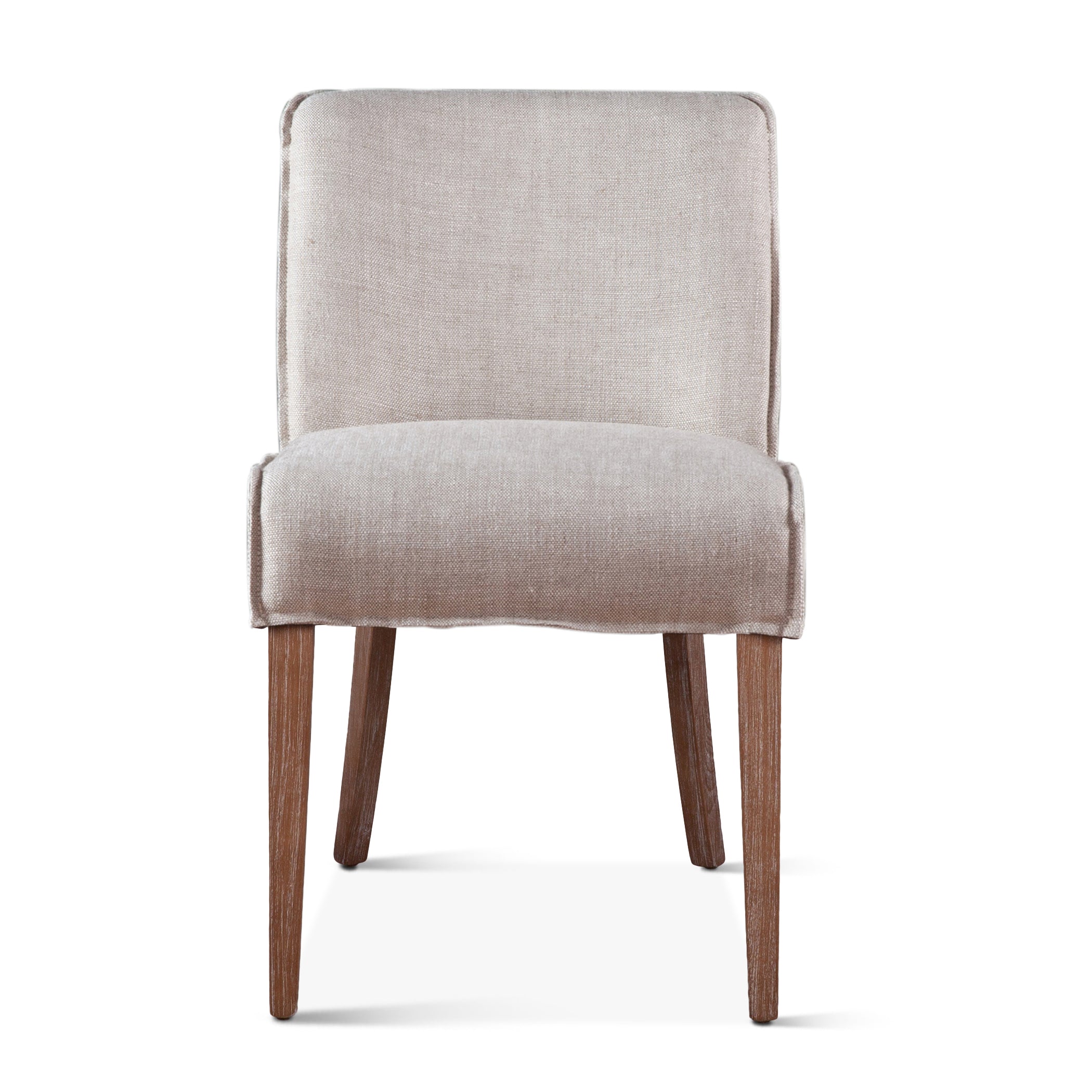 19" Dining Chair in Beige Linen