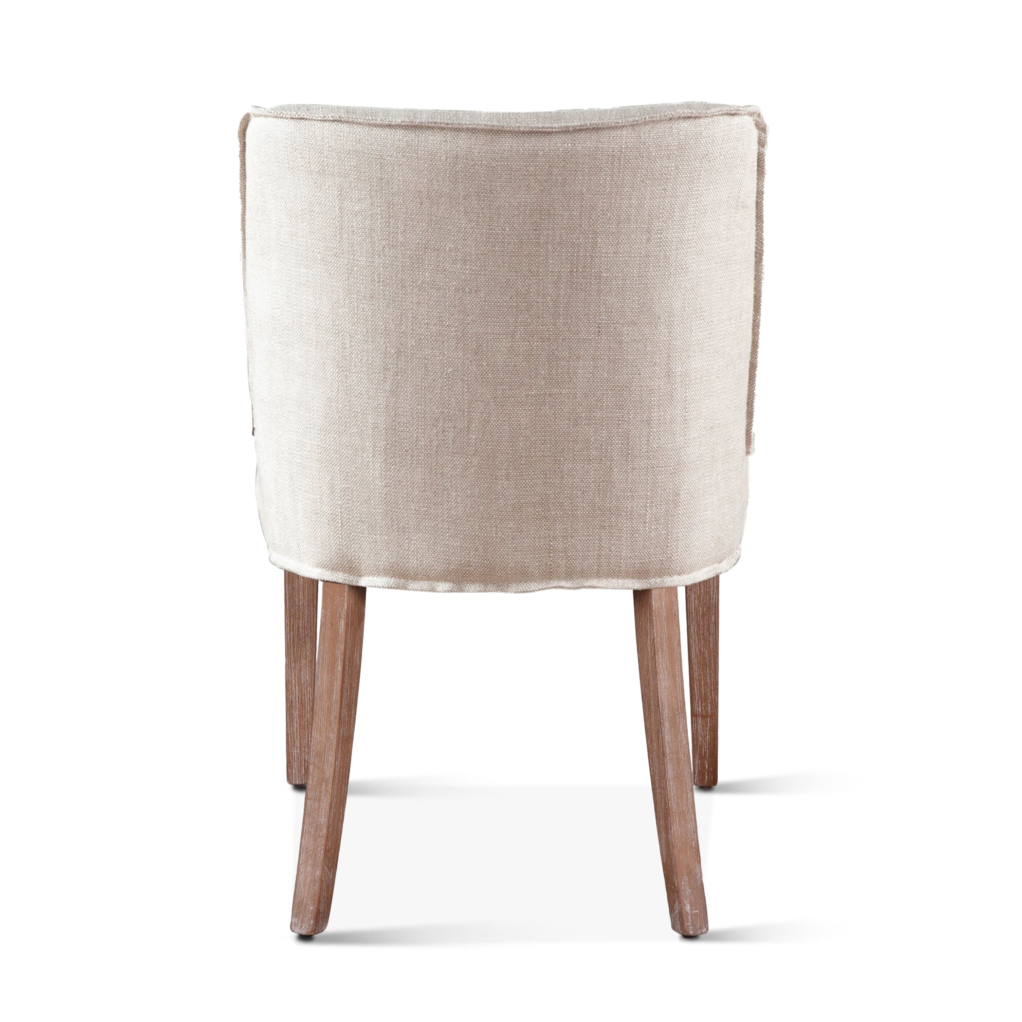 19" Dining Chair in Beige Linen
