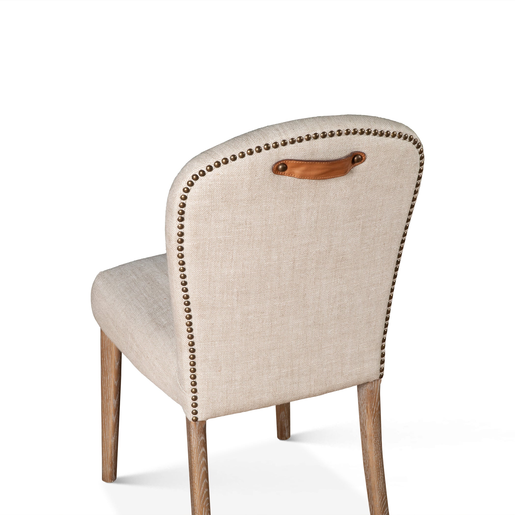 18" Dining Chair in Beige Linen