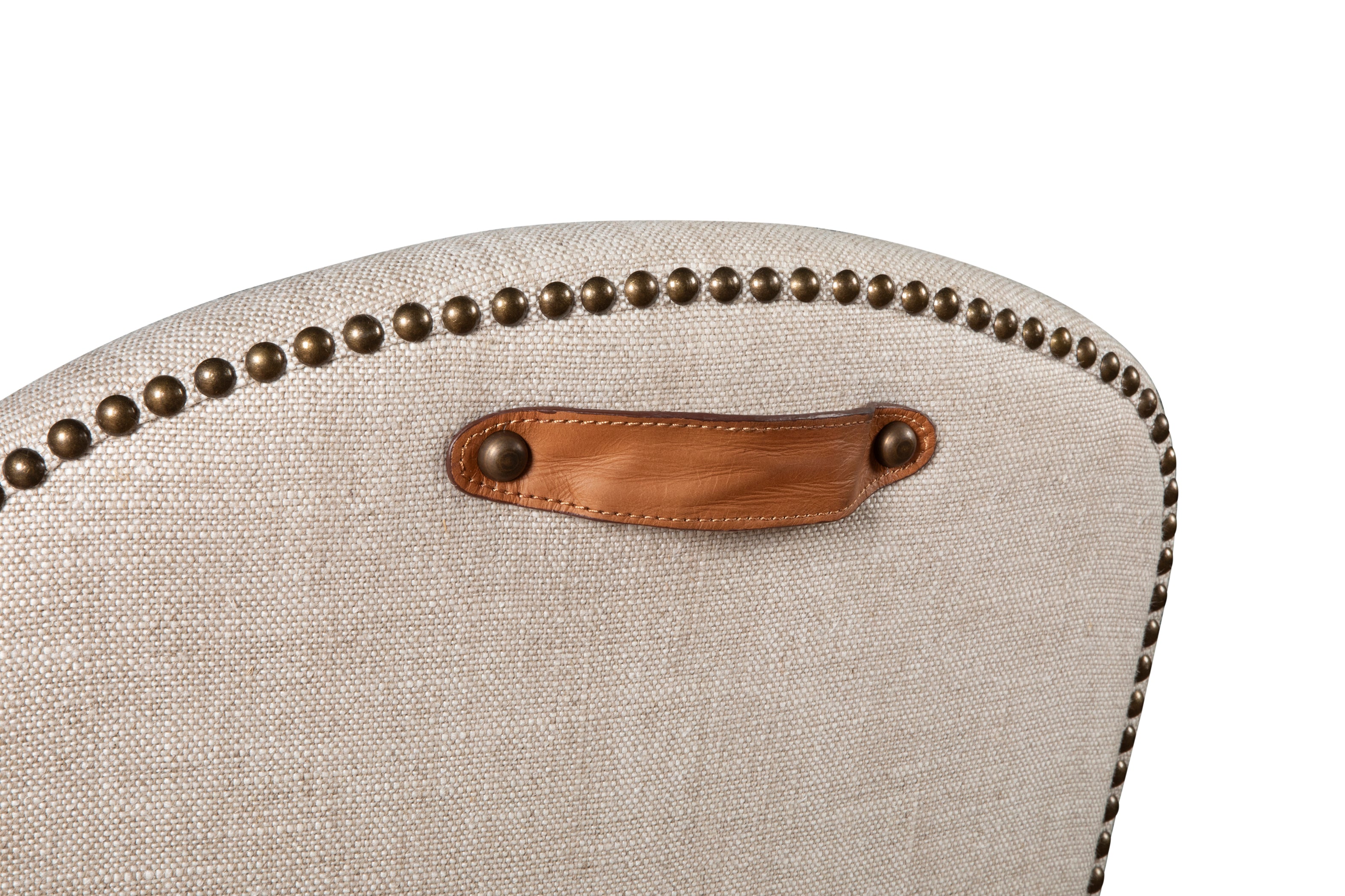 18" Dining Chair in Beige Linen