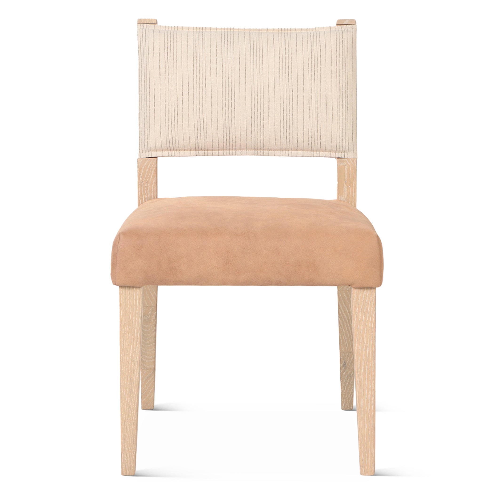 20" Durango Linen Leather Dining Chair