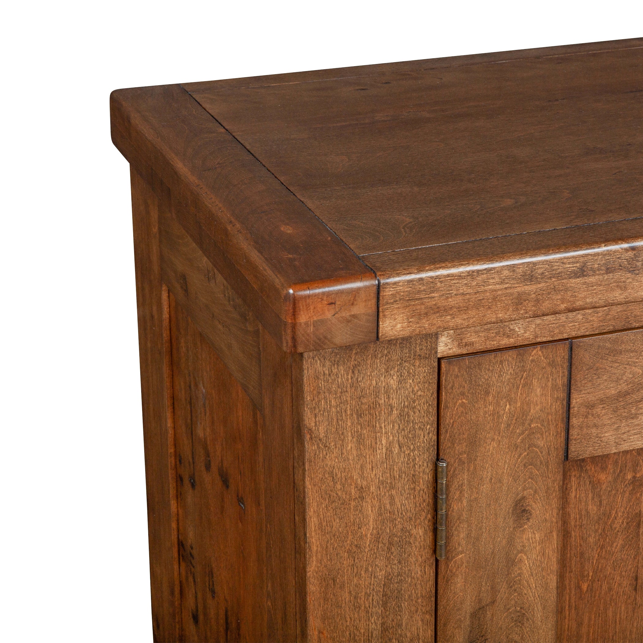 66" Earth Finish Birch Wood Buffet
