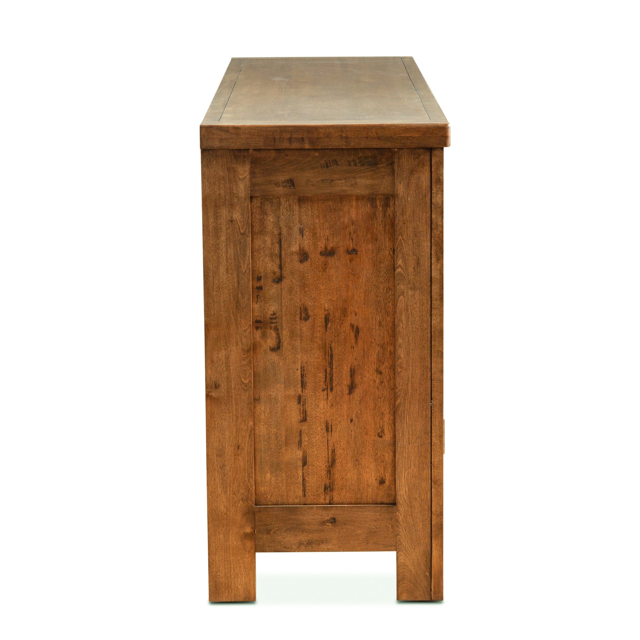 66" Earth Finish Birch Wood Buffet