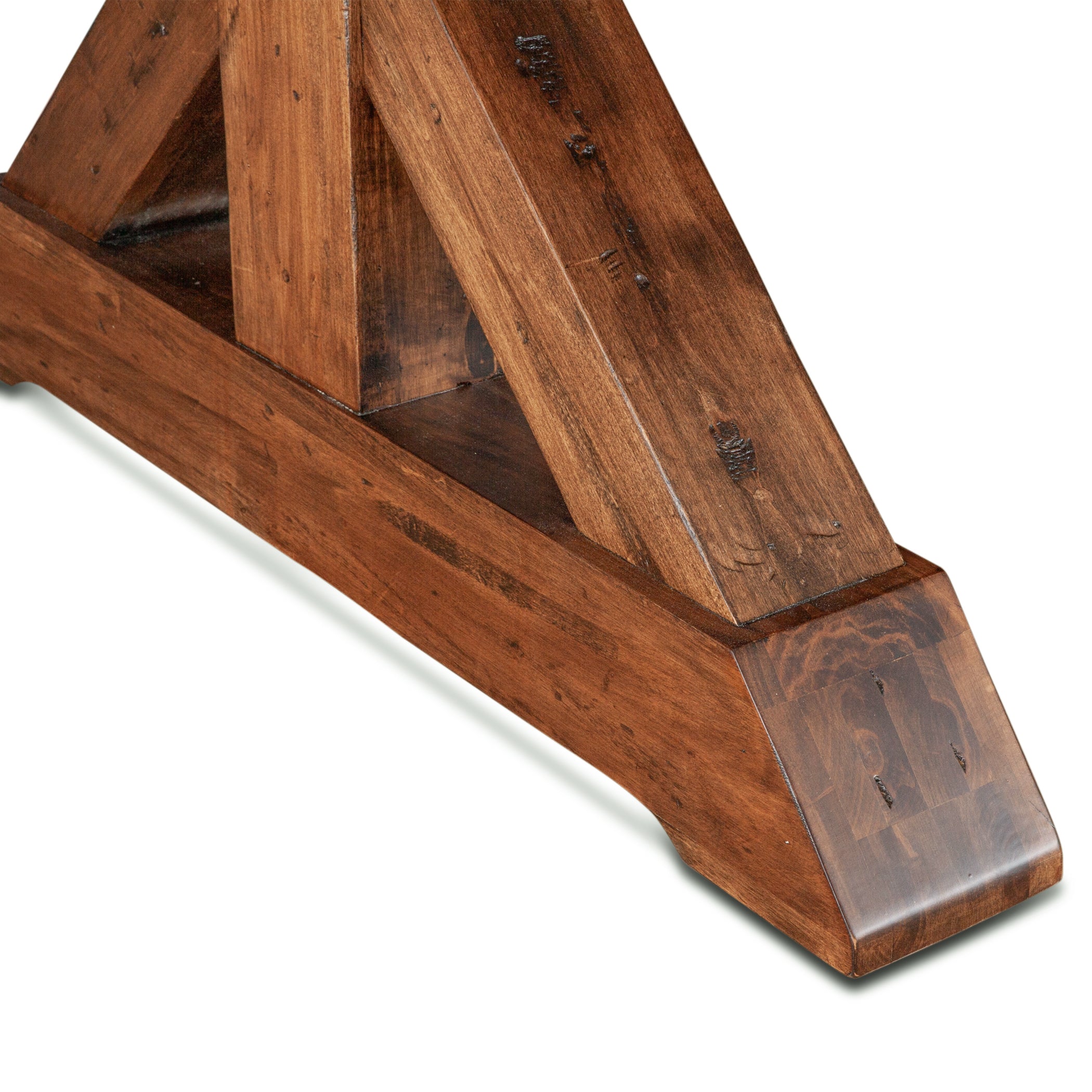 88–110" Earth Birch Wood Extension Dining Table