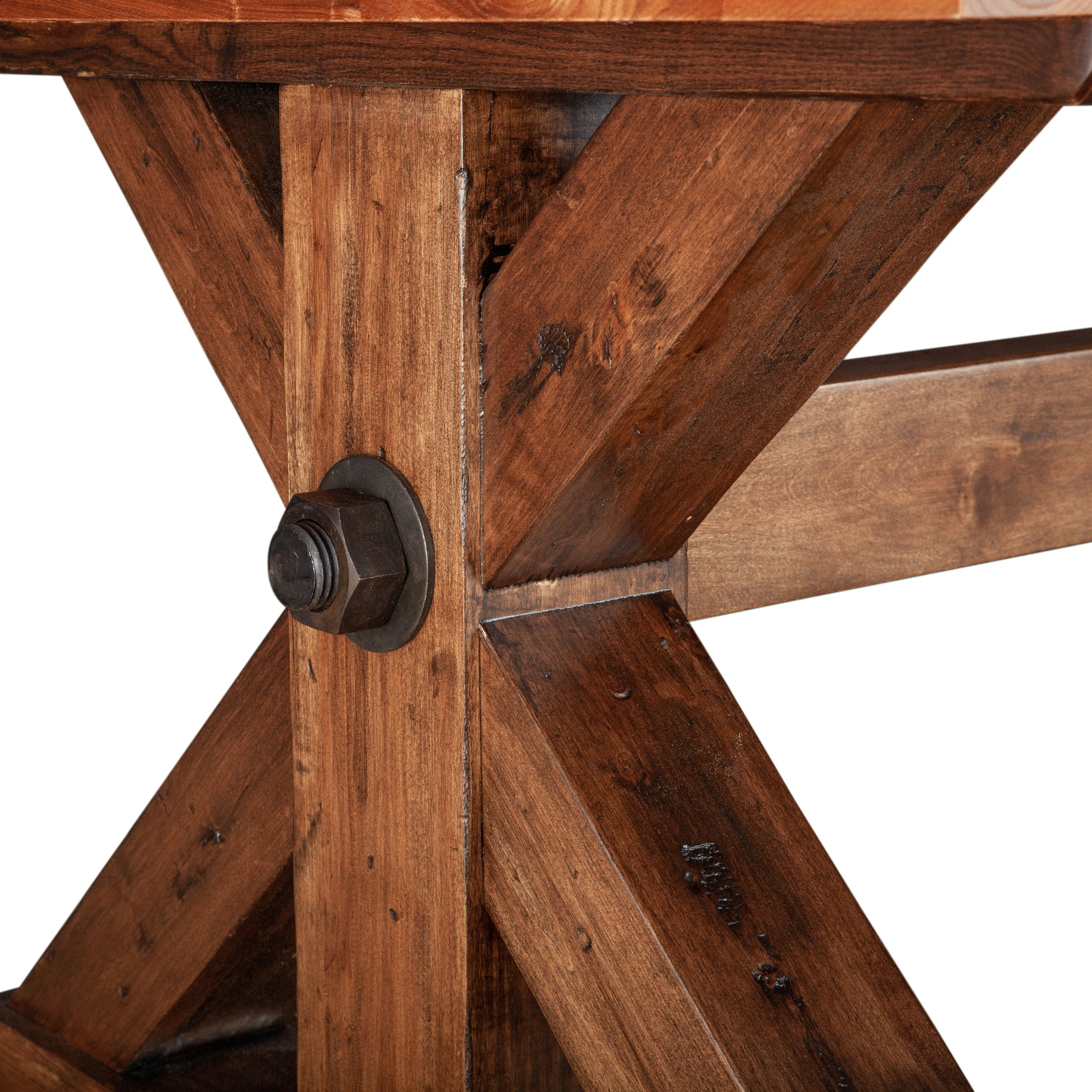 88–110" Earth Birch Wood Extension Dining Table