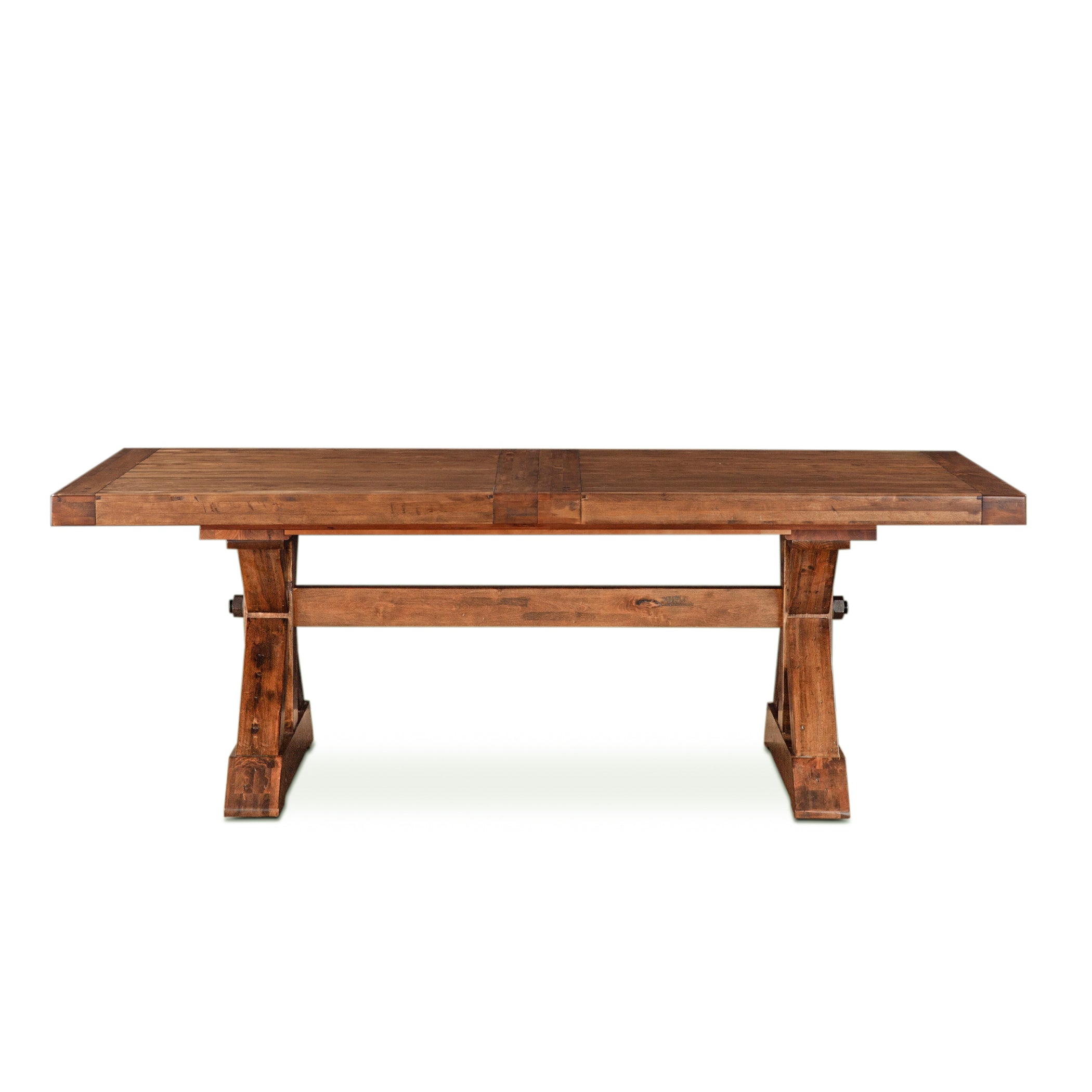 88–110" Earth Birch Wood Extension Dining Table