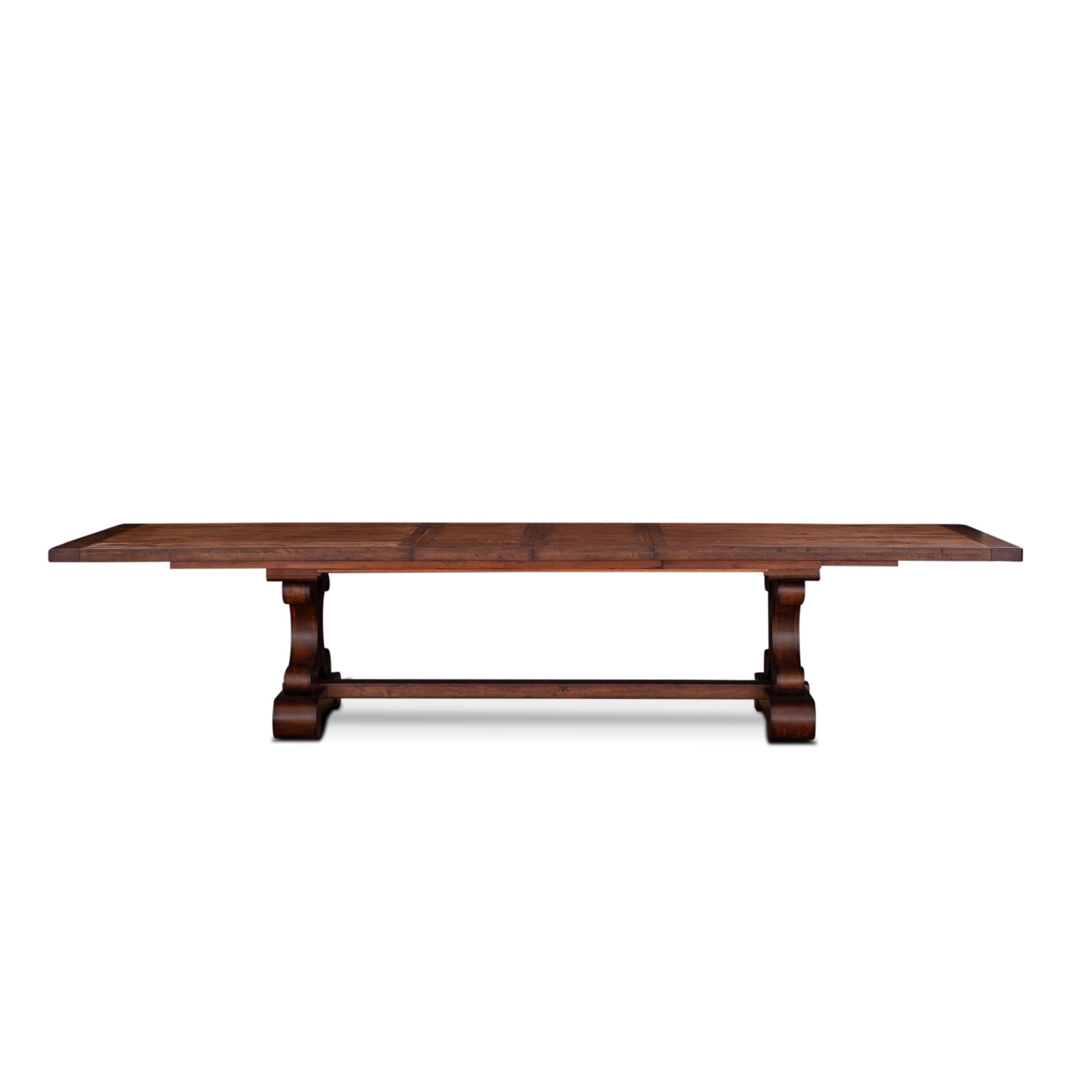 108" Chestnut Wood Dining Table