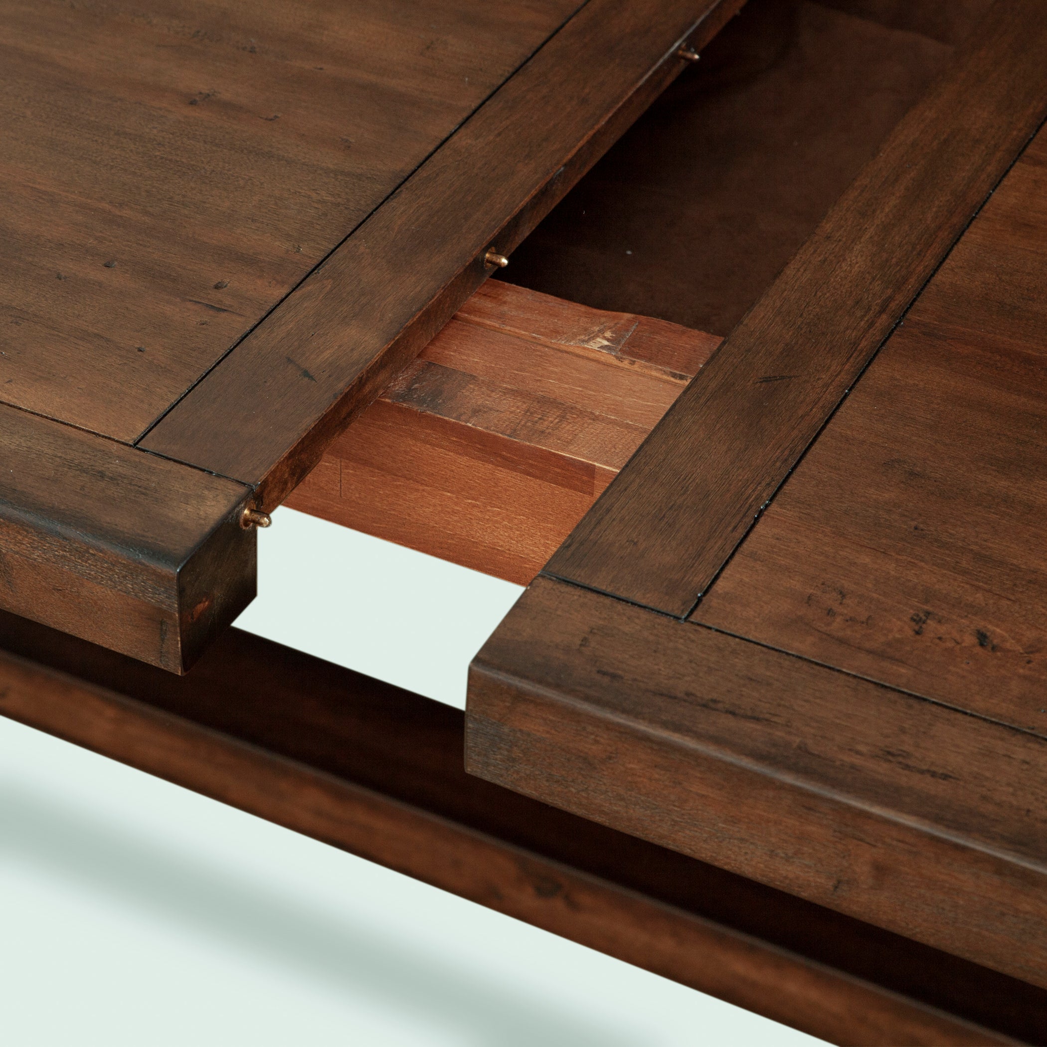 108" Chestnut Wood Dining Table