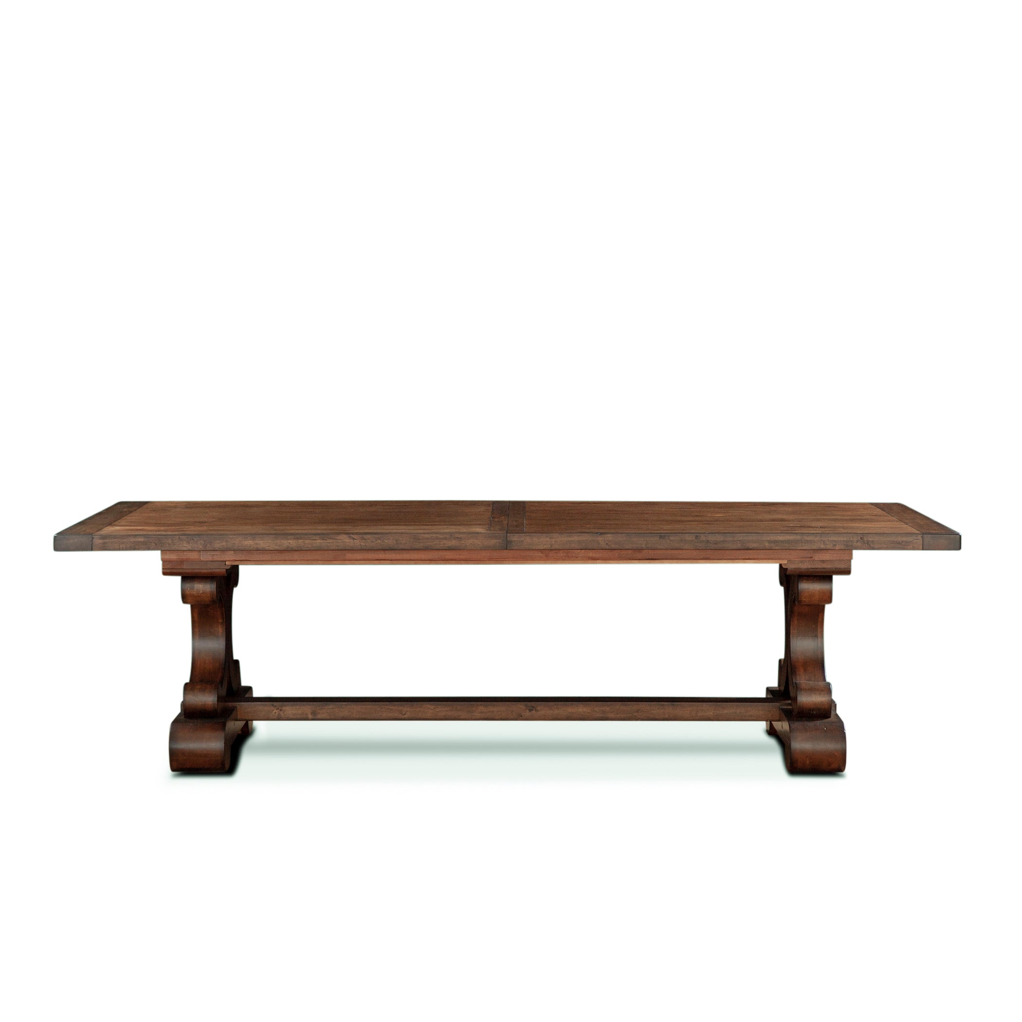 108" Chestnut Wood Dining Table