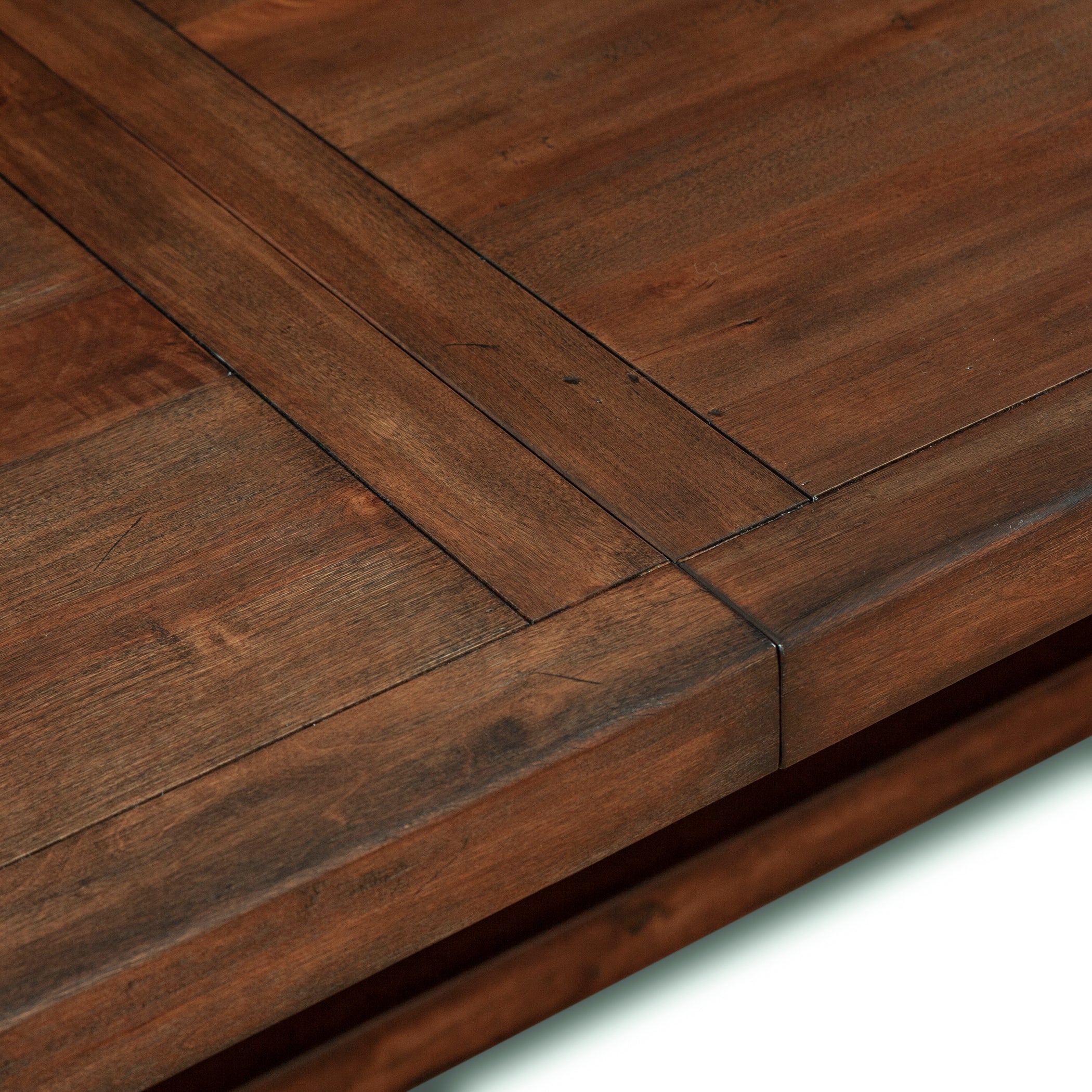 108" Chestnut Wood Dining Table