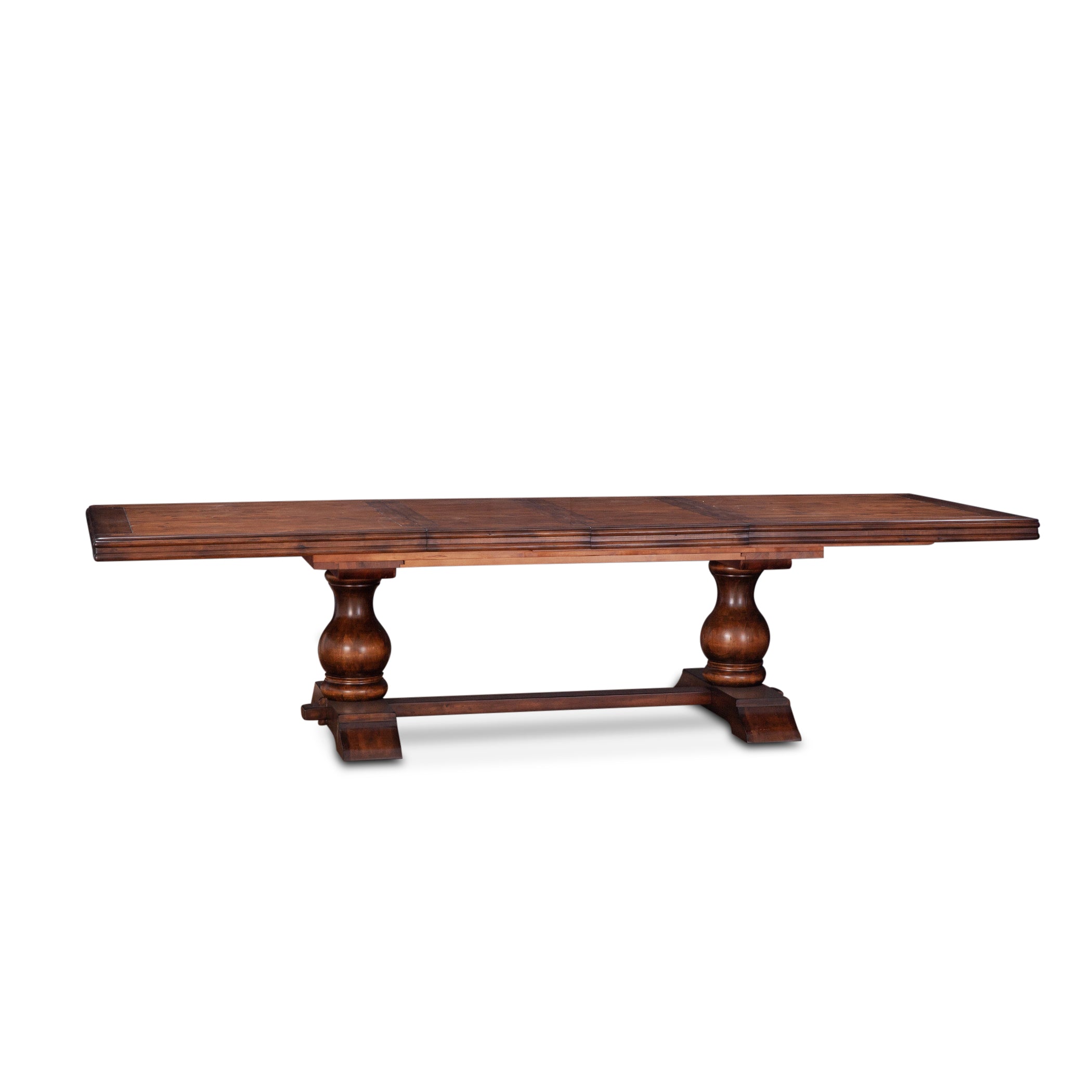 43" Chestnut Wood Dining Table