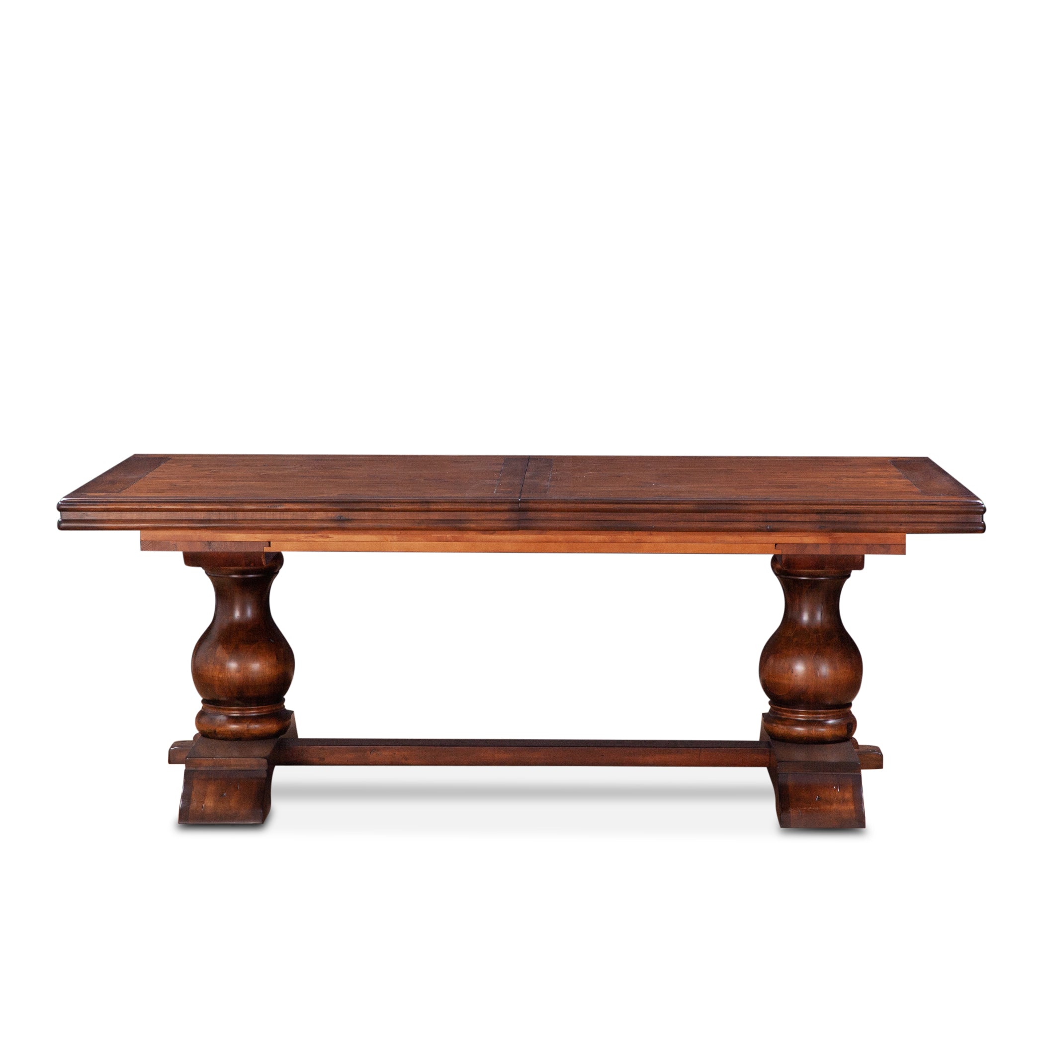 43" Chestnut Wood Dining Table