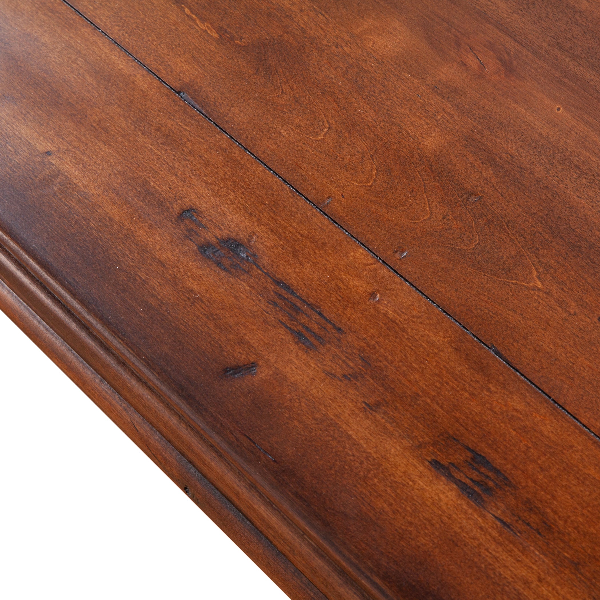 43" Chestnut Wood Dining Table