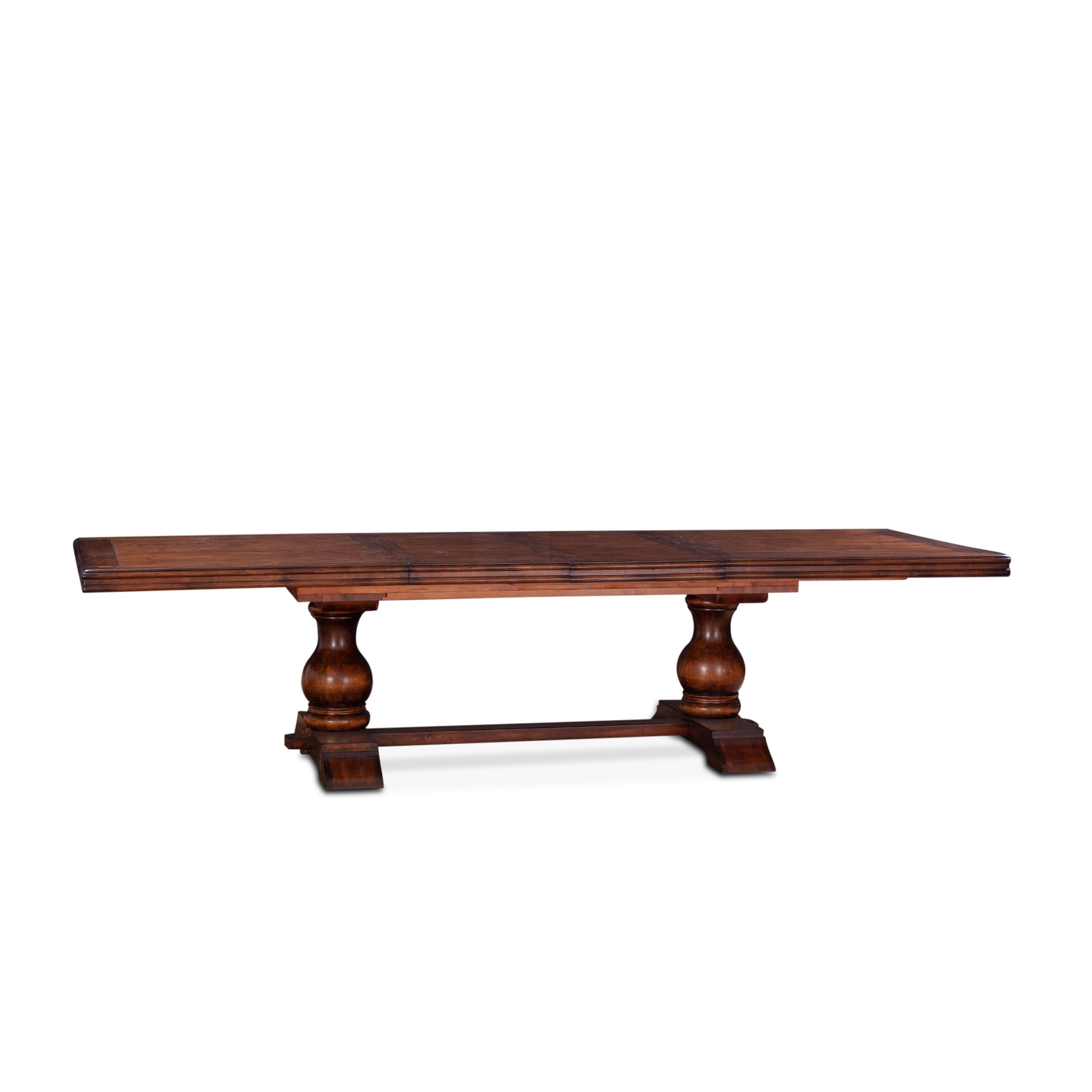 43" Chestnut Wood Dining Table