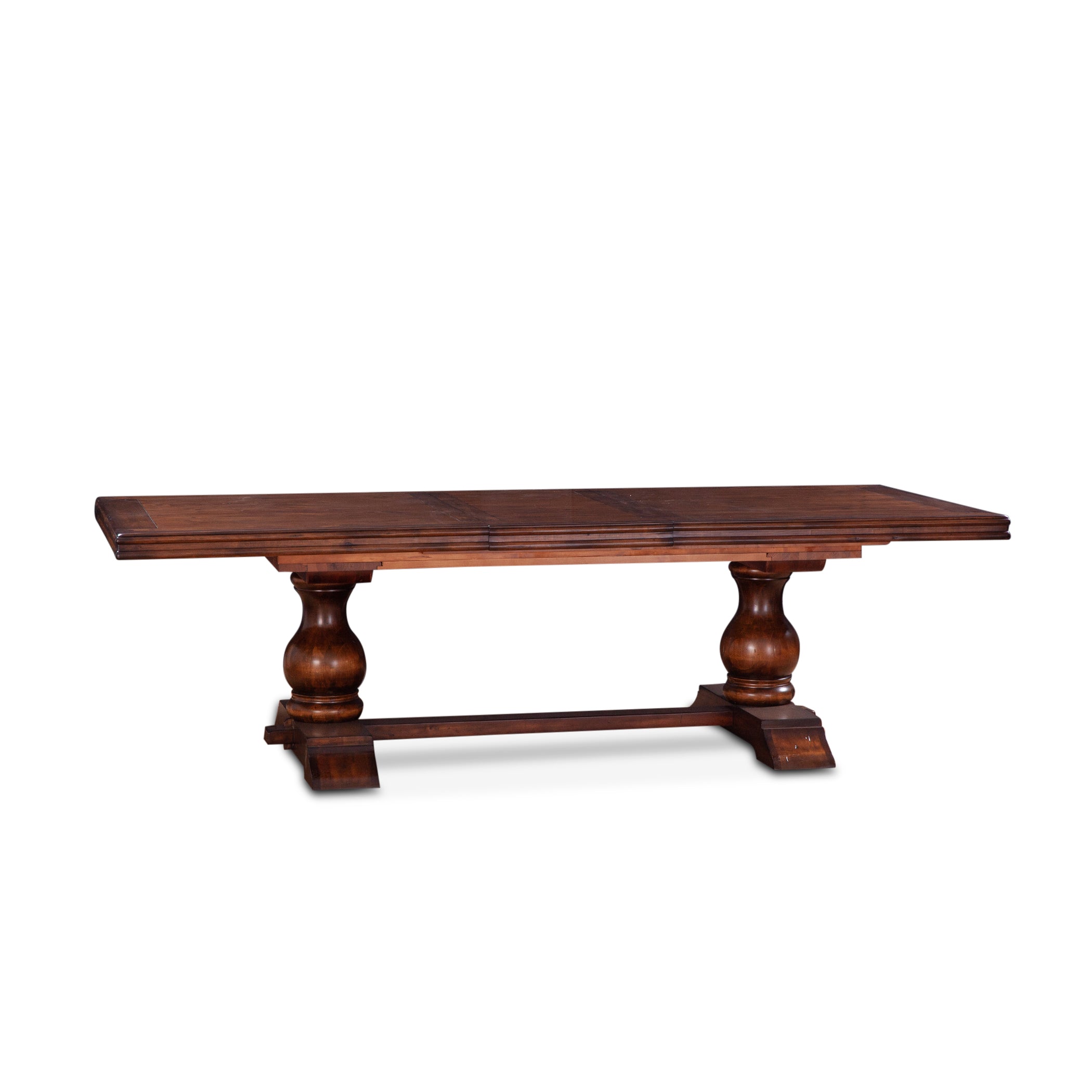 43" Chestnut Wood Dining Table