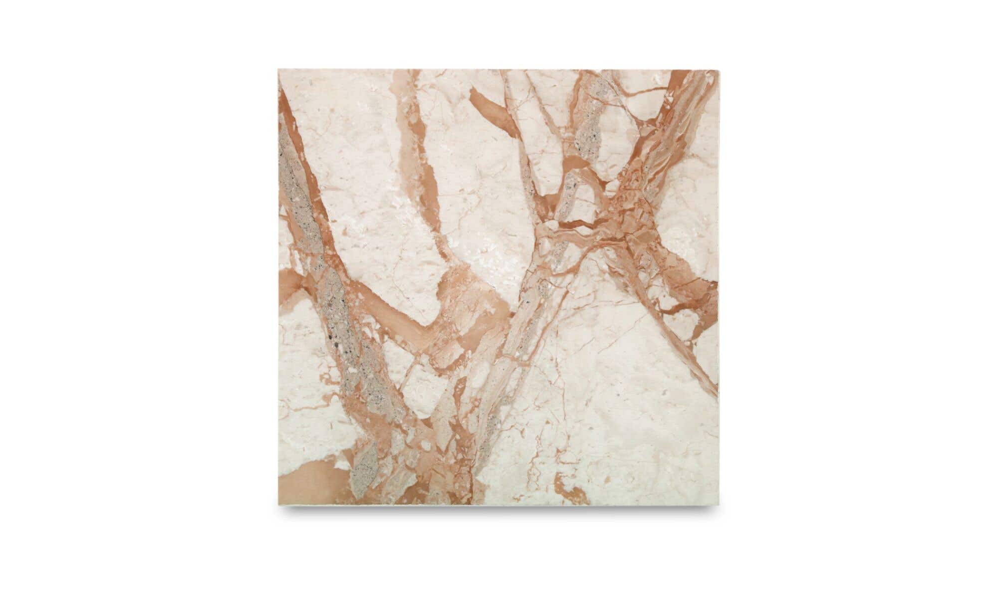 20" Breccia Marble Side Table