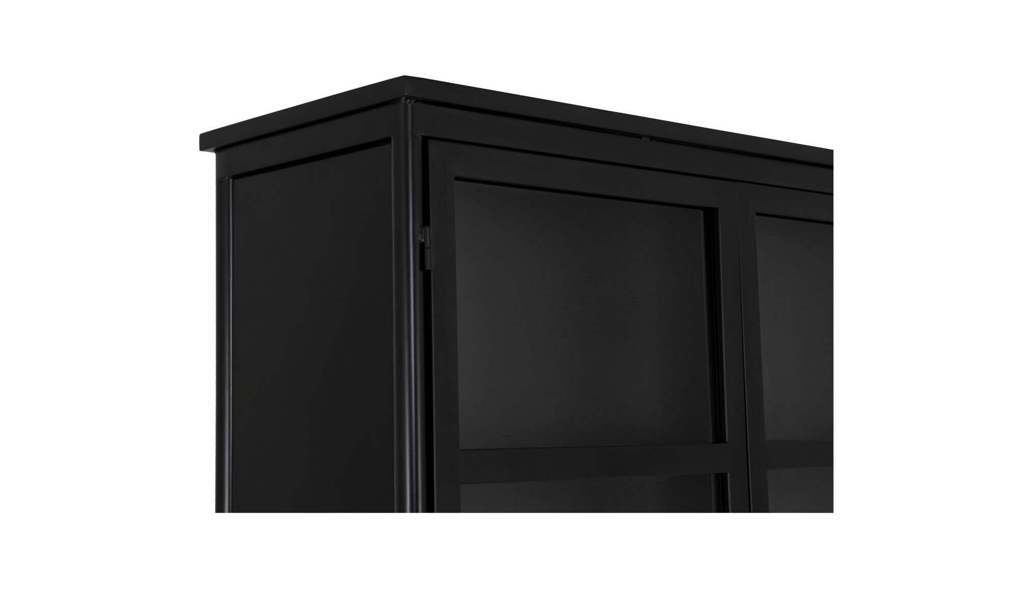 48.5" Black Iron Tall Cabinet