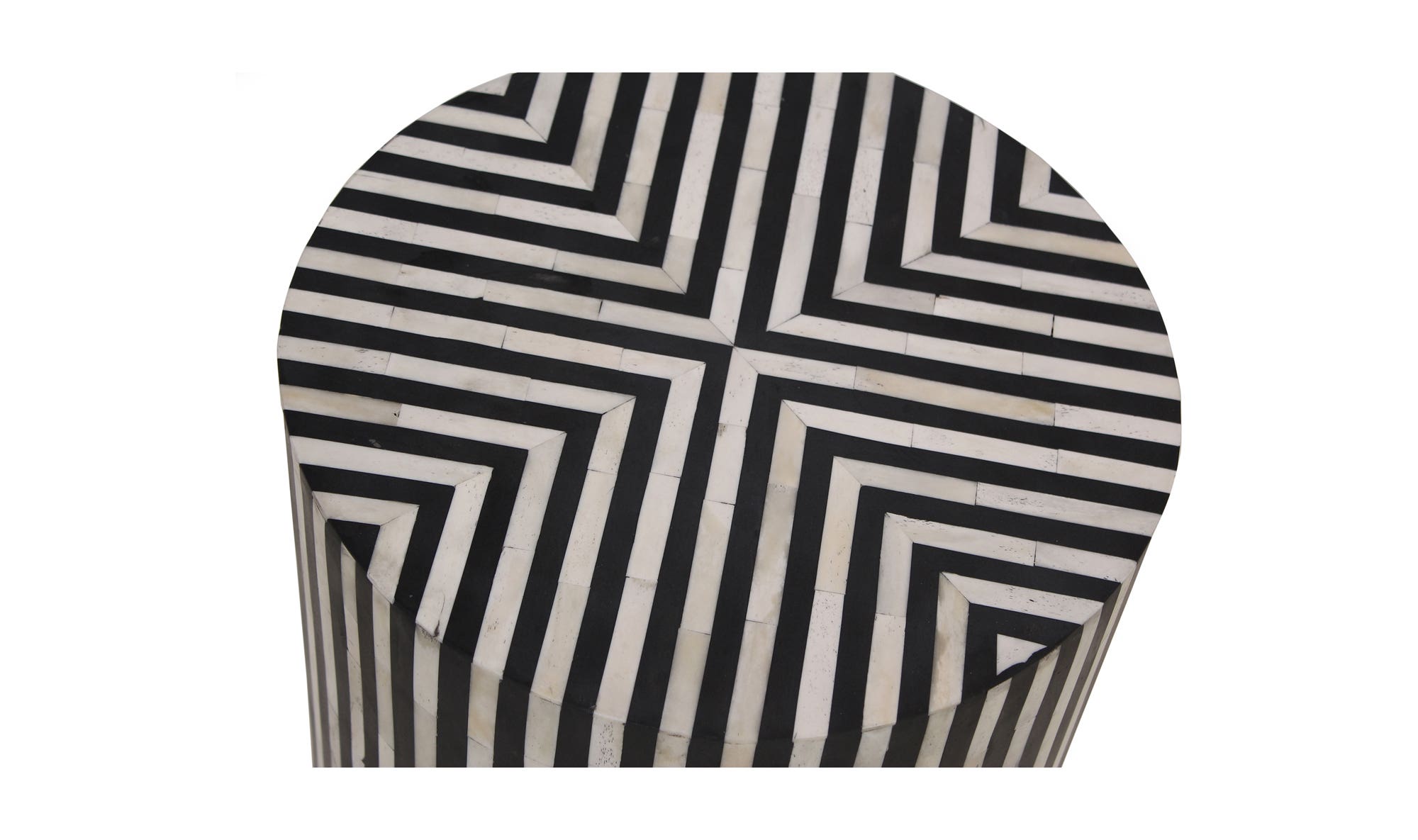 15" Black Side Table