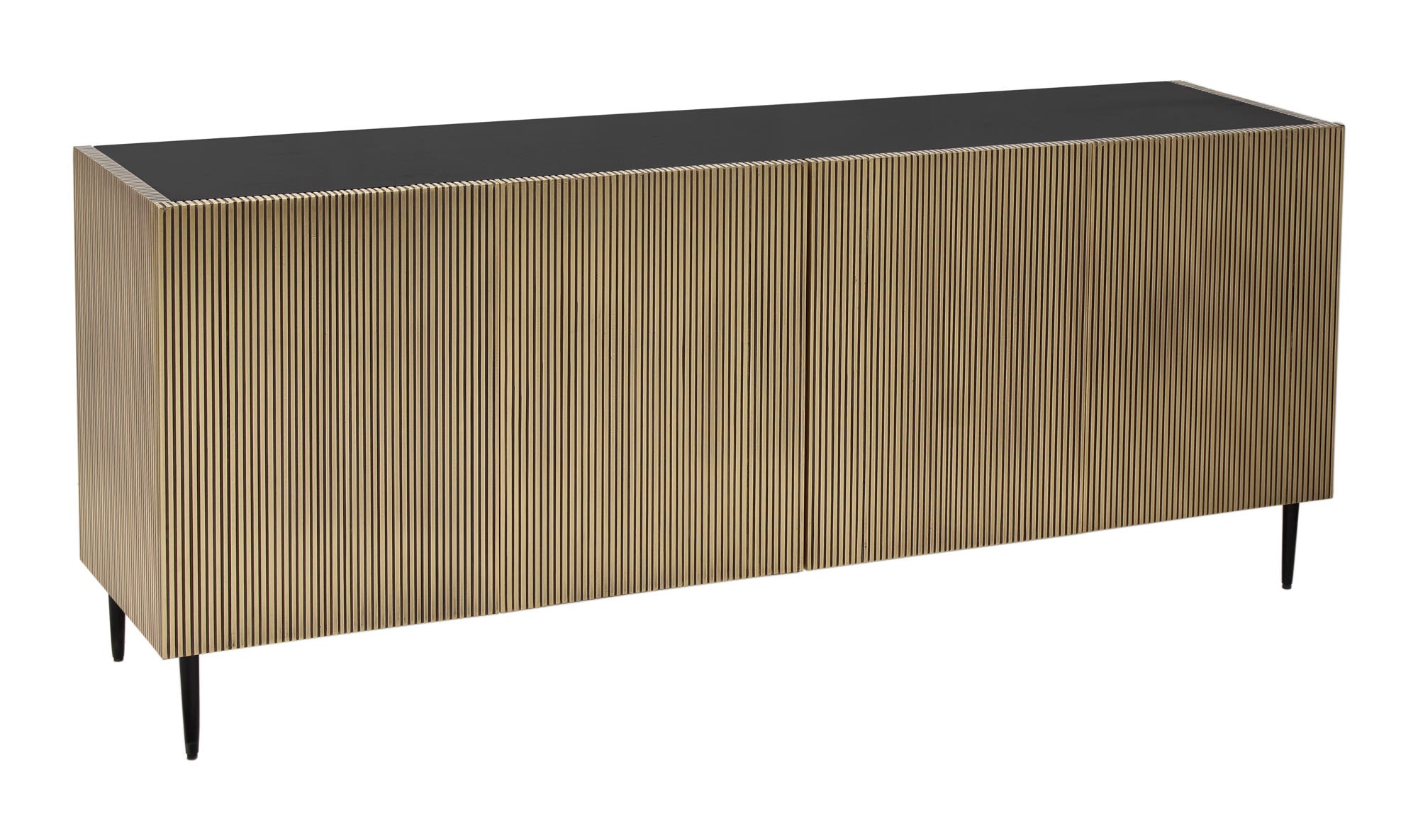 72" Brass Sideboard