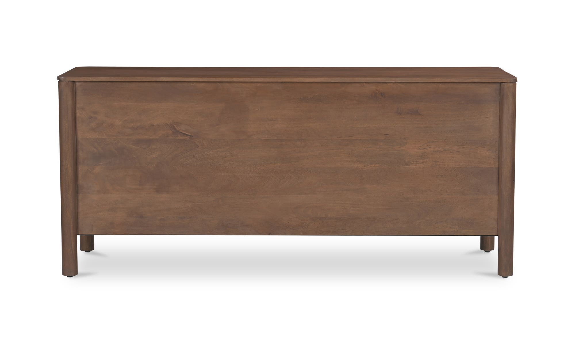 67.75" Vintage Brown Mango Wood Sideboard