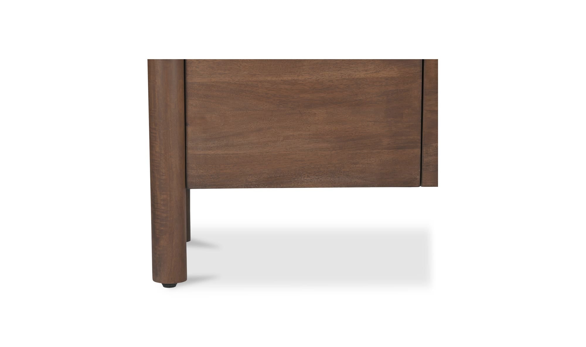 67.75" Vintage Brown Mango Wood Sideboard