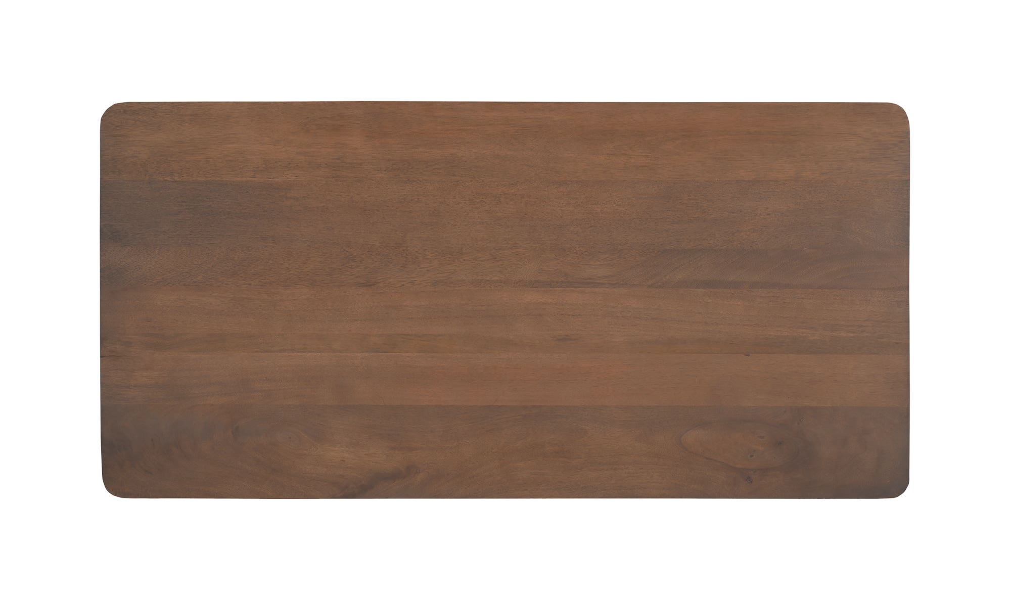 52" Vintage Brown Mango Wood Coffee Table