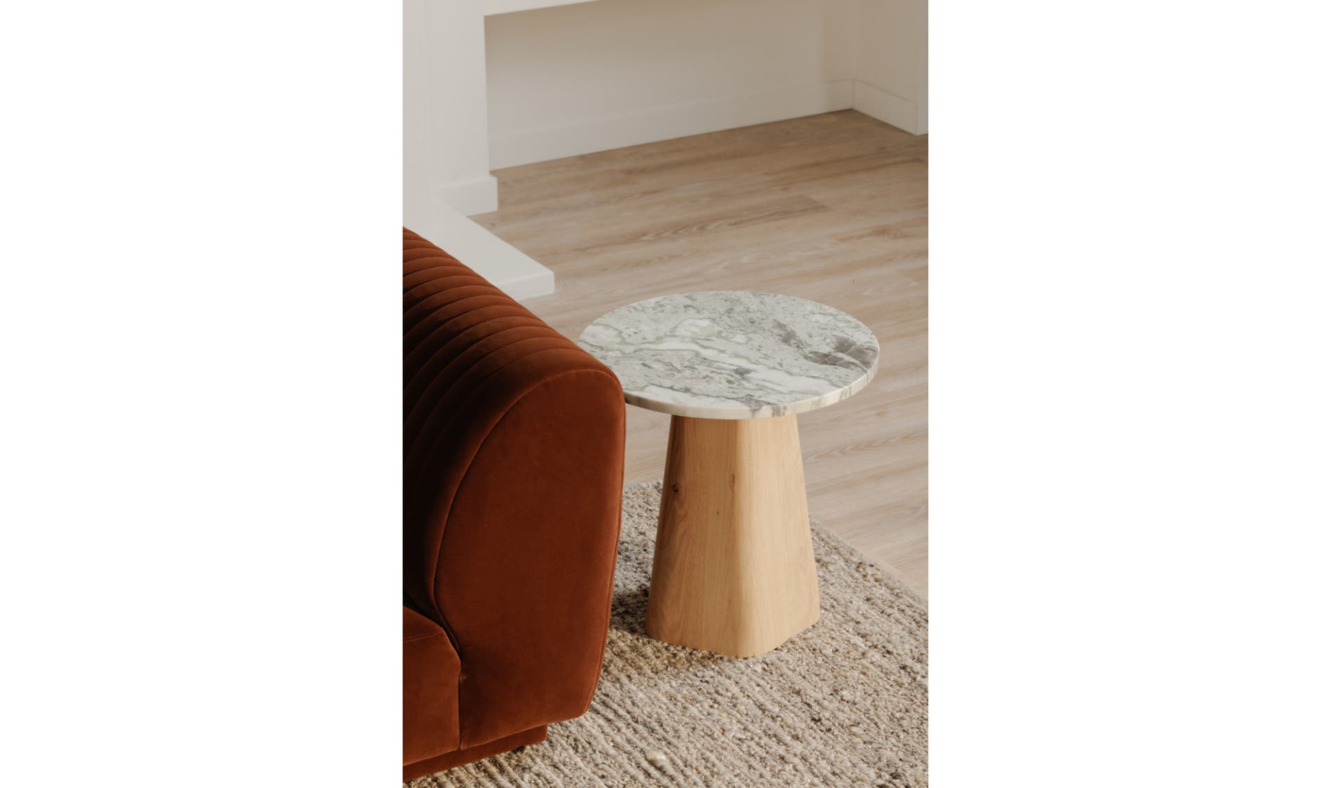 20" Green Onyx Marble Side Table