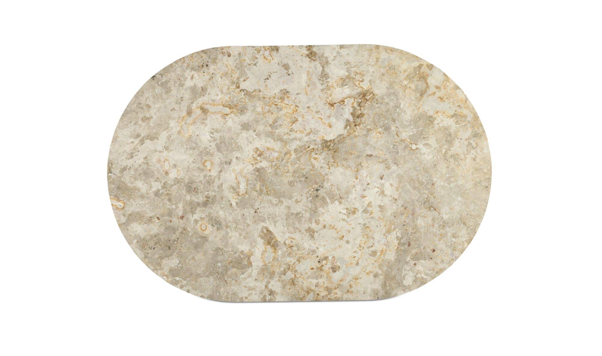 54" Panther Stone Marble Coffee Table