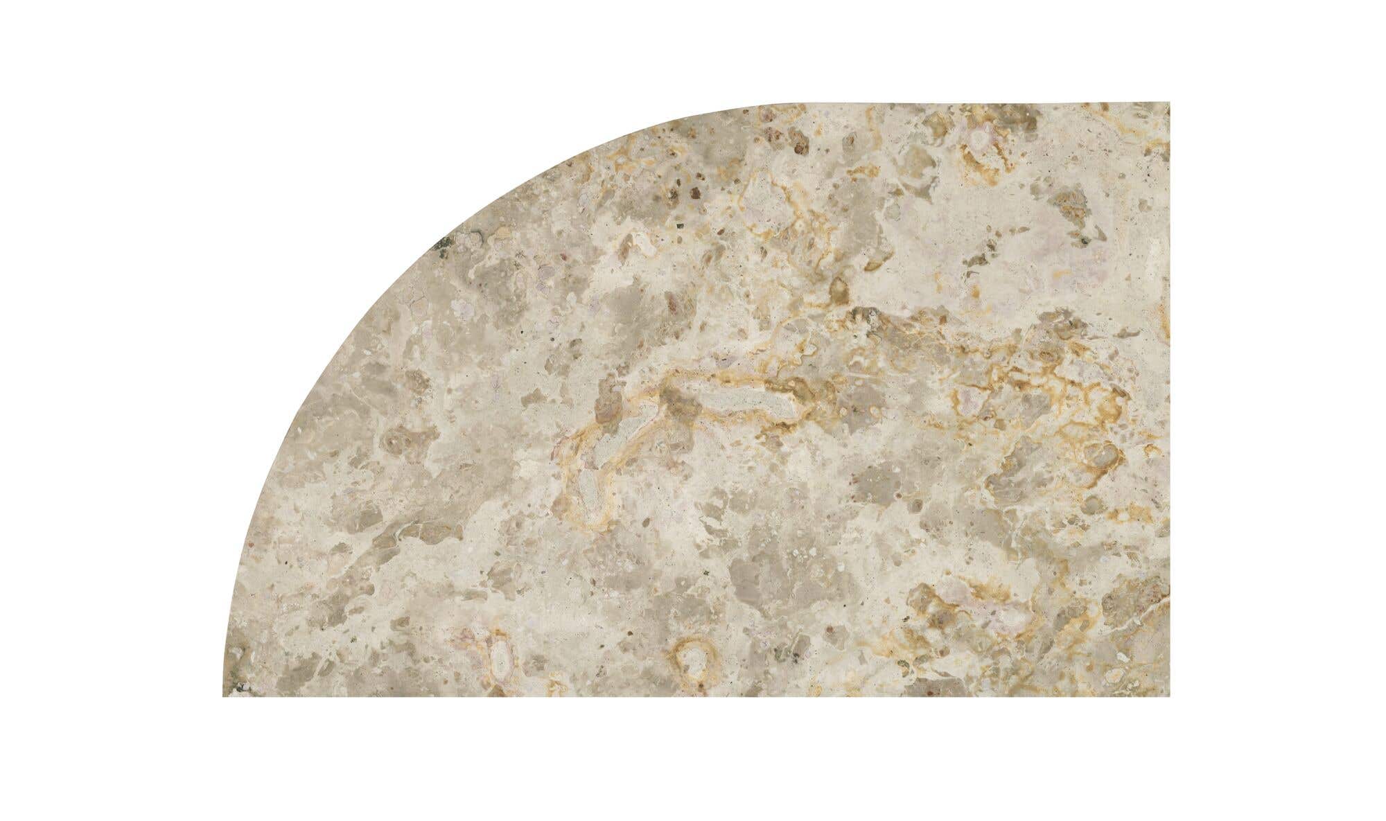 54" Panther Stone Marble Coffee Table