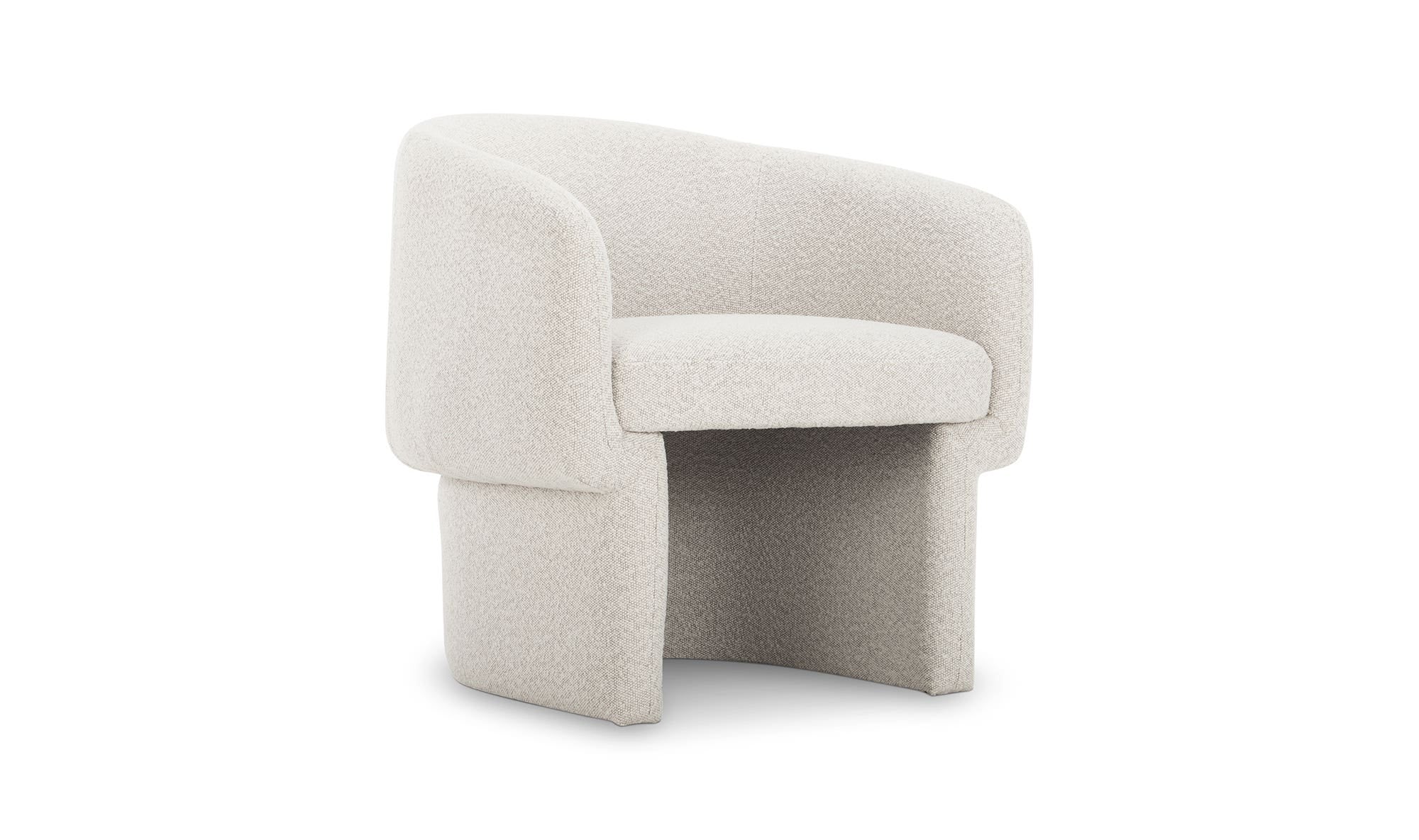 27.5" Oyster Upholstered Accent Chair