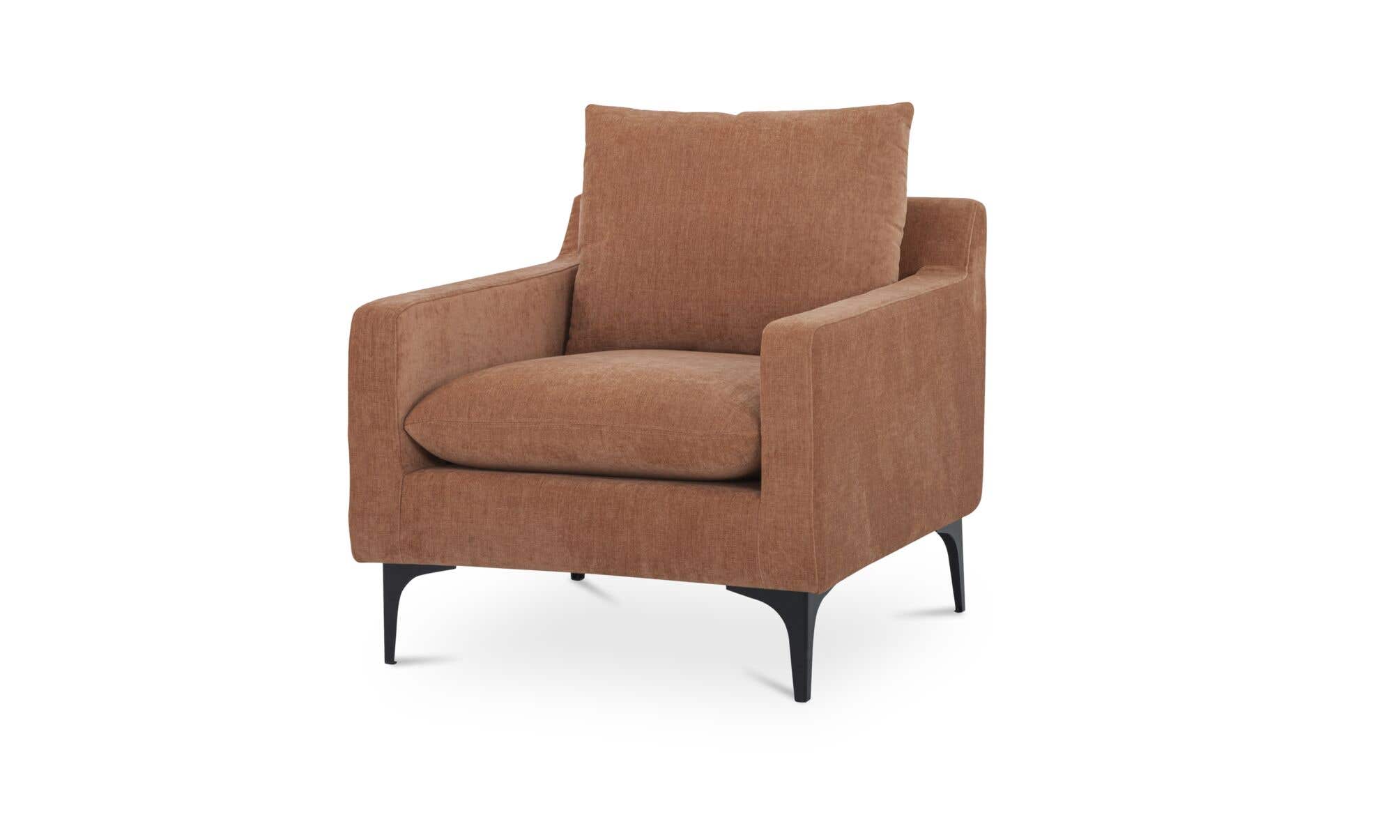 30.25" Pink Upholstered Accent Chair