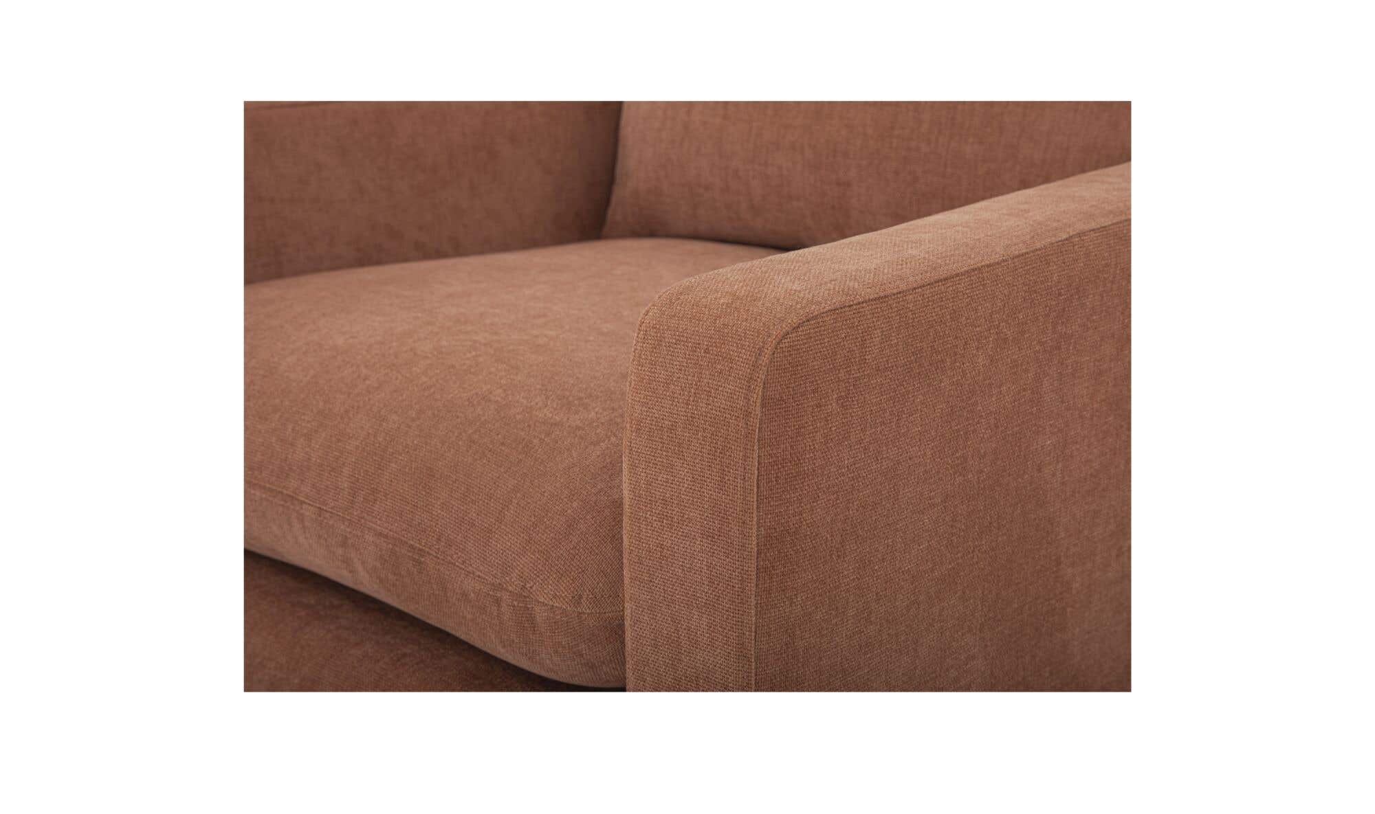 30.25" Pink Upholstered Accent Chair