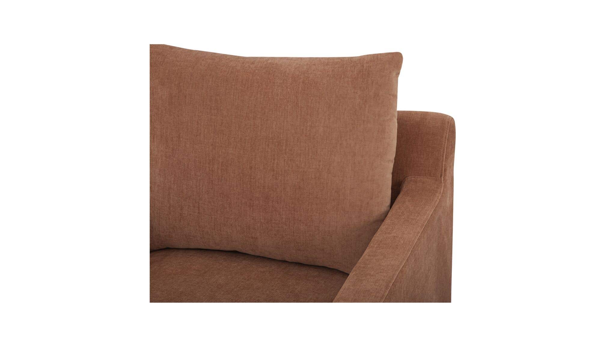 30.25" Pink Upholstered Accent Chair